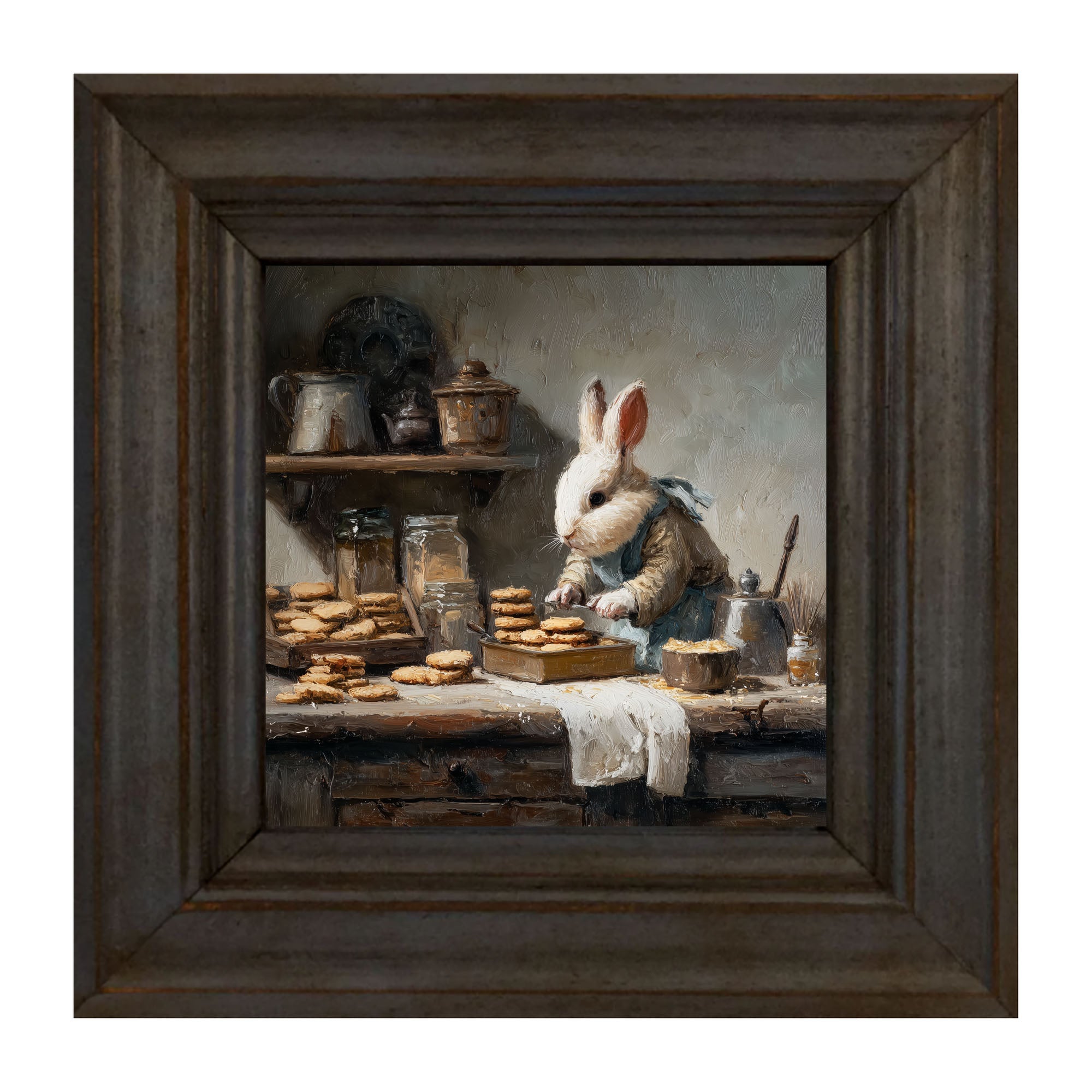 Bunny Baking Cookies