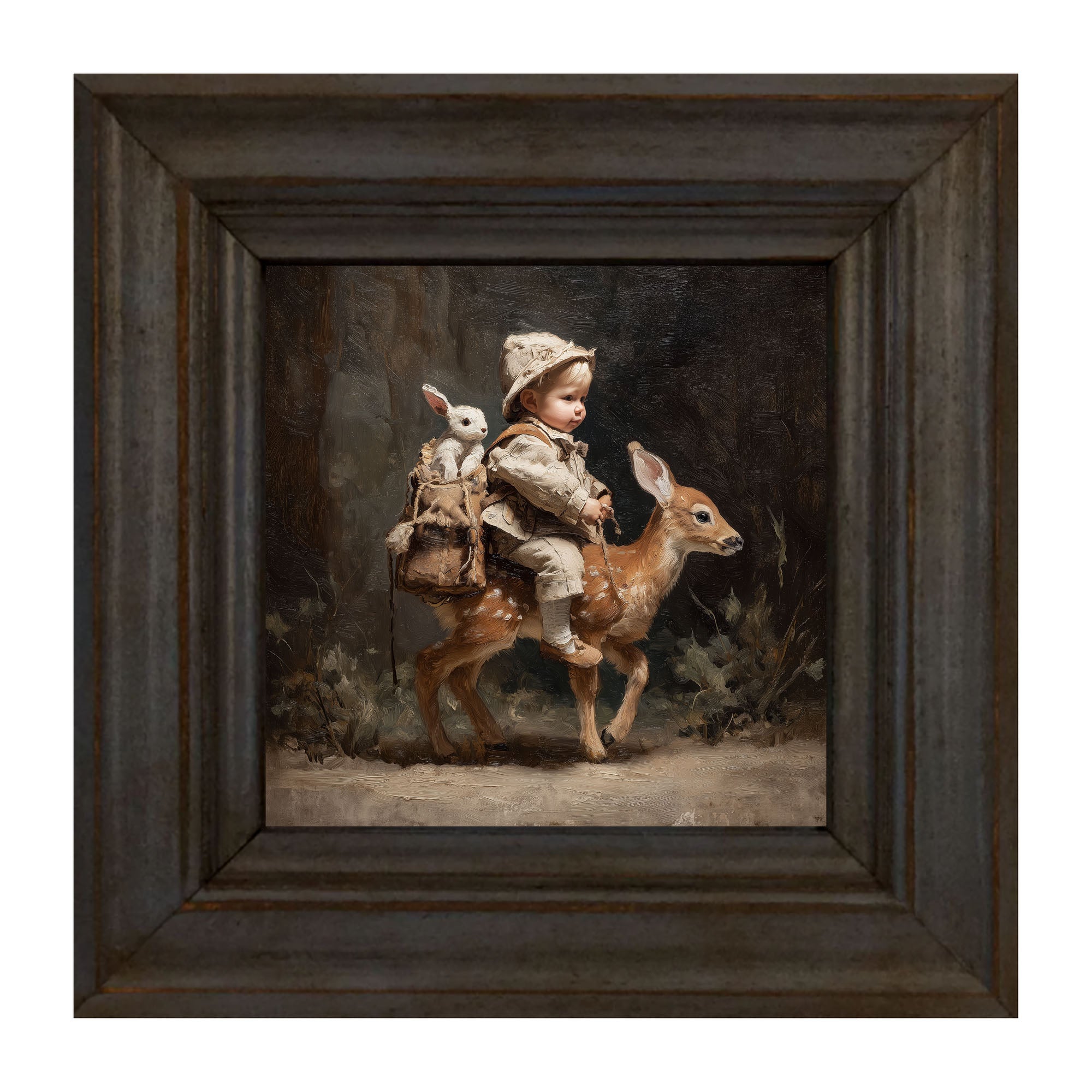 A Boy with his Forest Friends