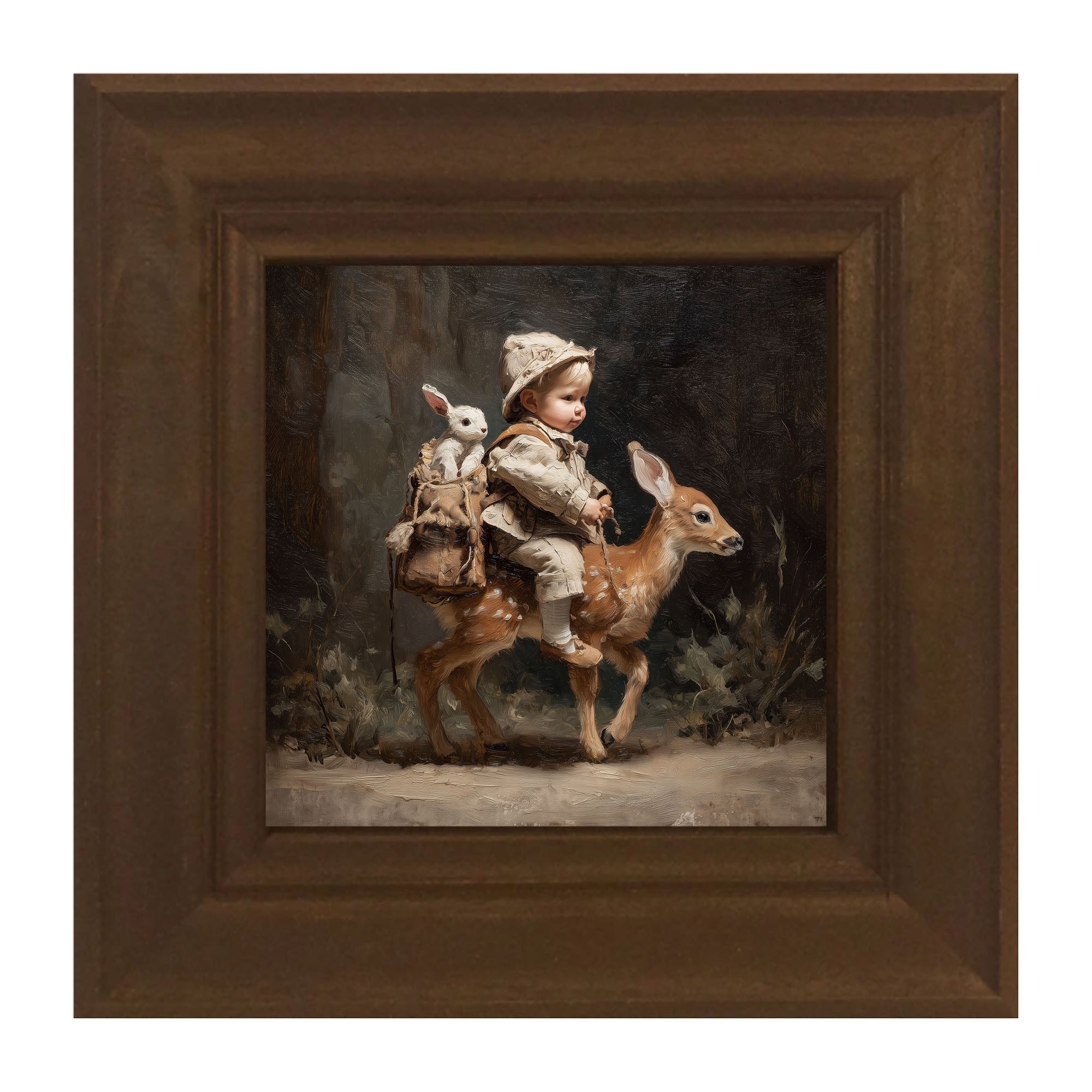 A Boy with his Forest Friends