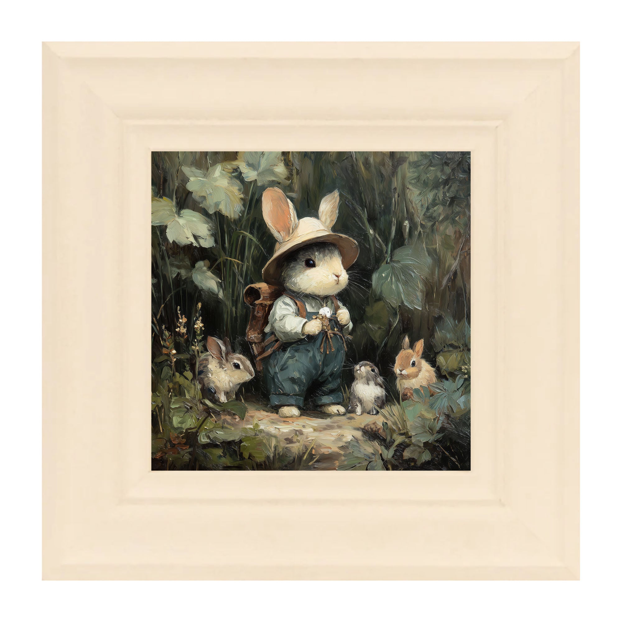 Country Friends - Quinn and Some Bunnies