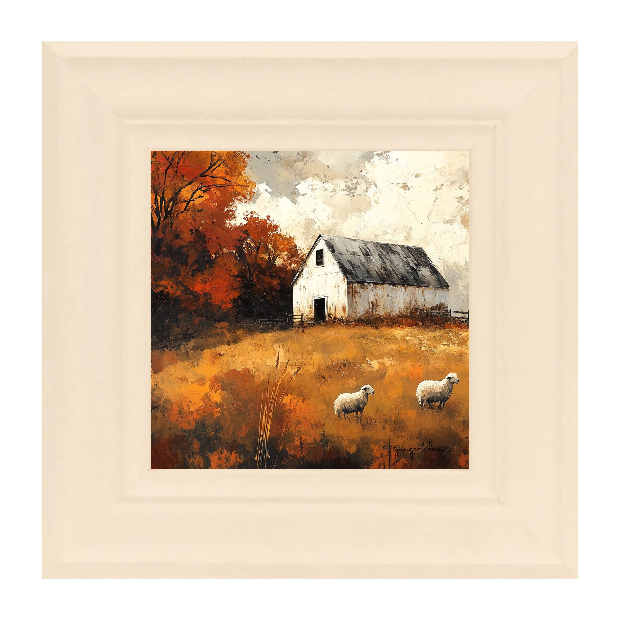 Sheep in Autumn