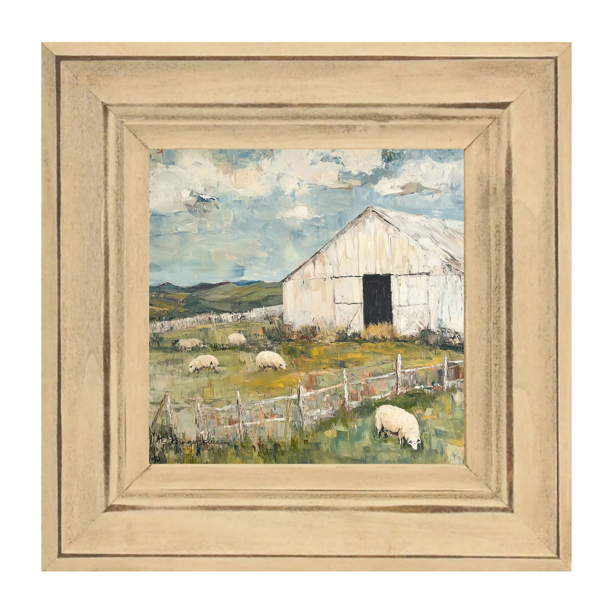 Sheep in Summer