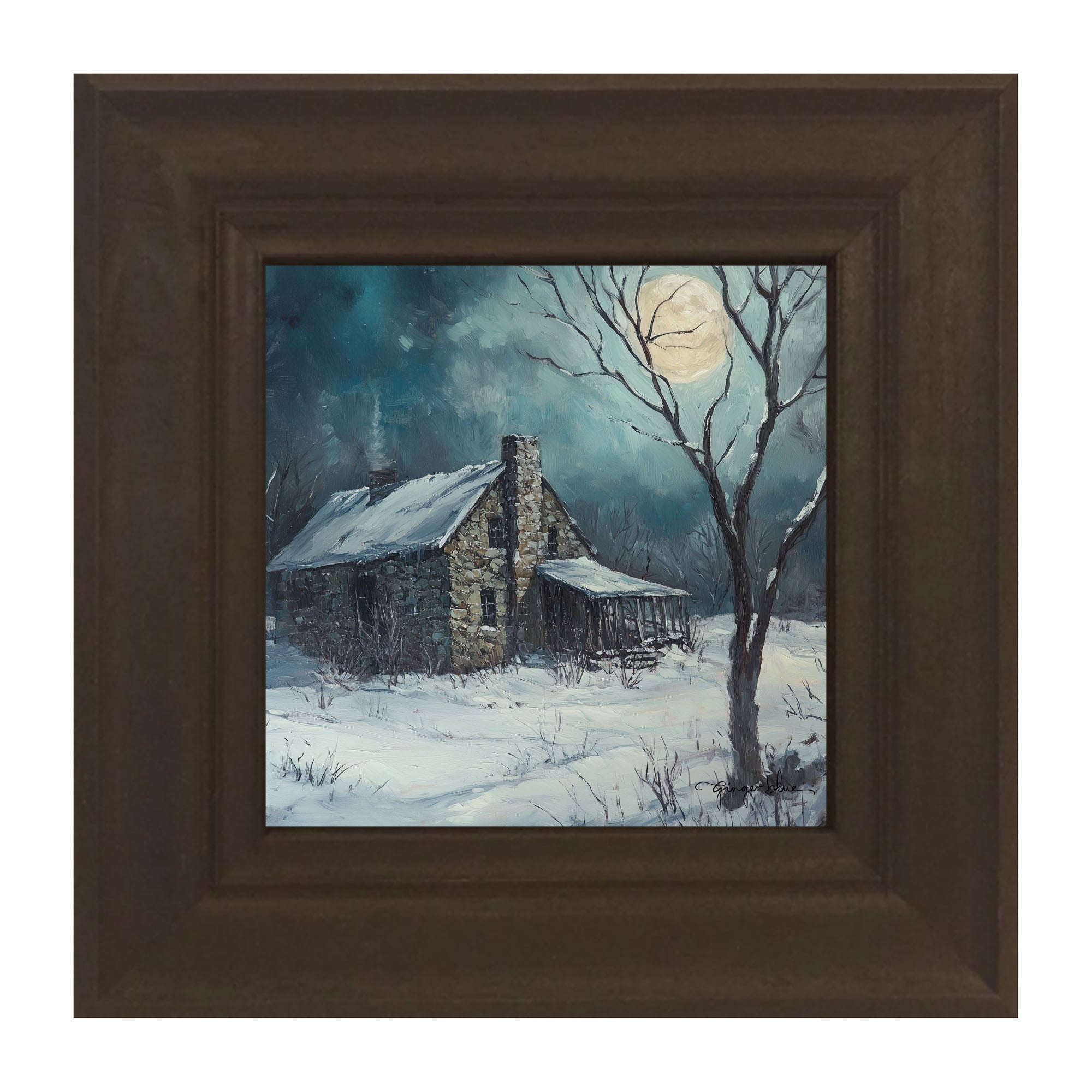 Country House in Winter