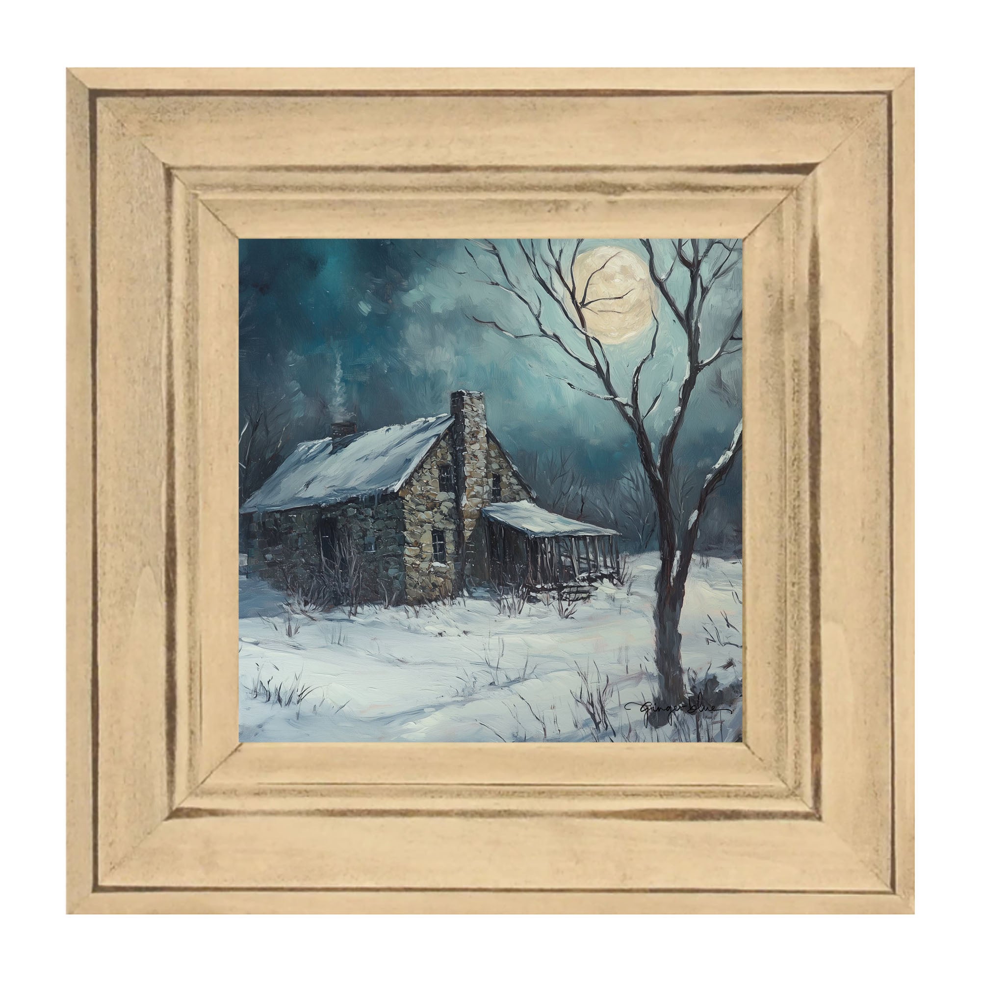 Country House in Winter
