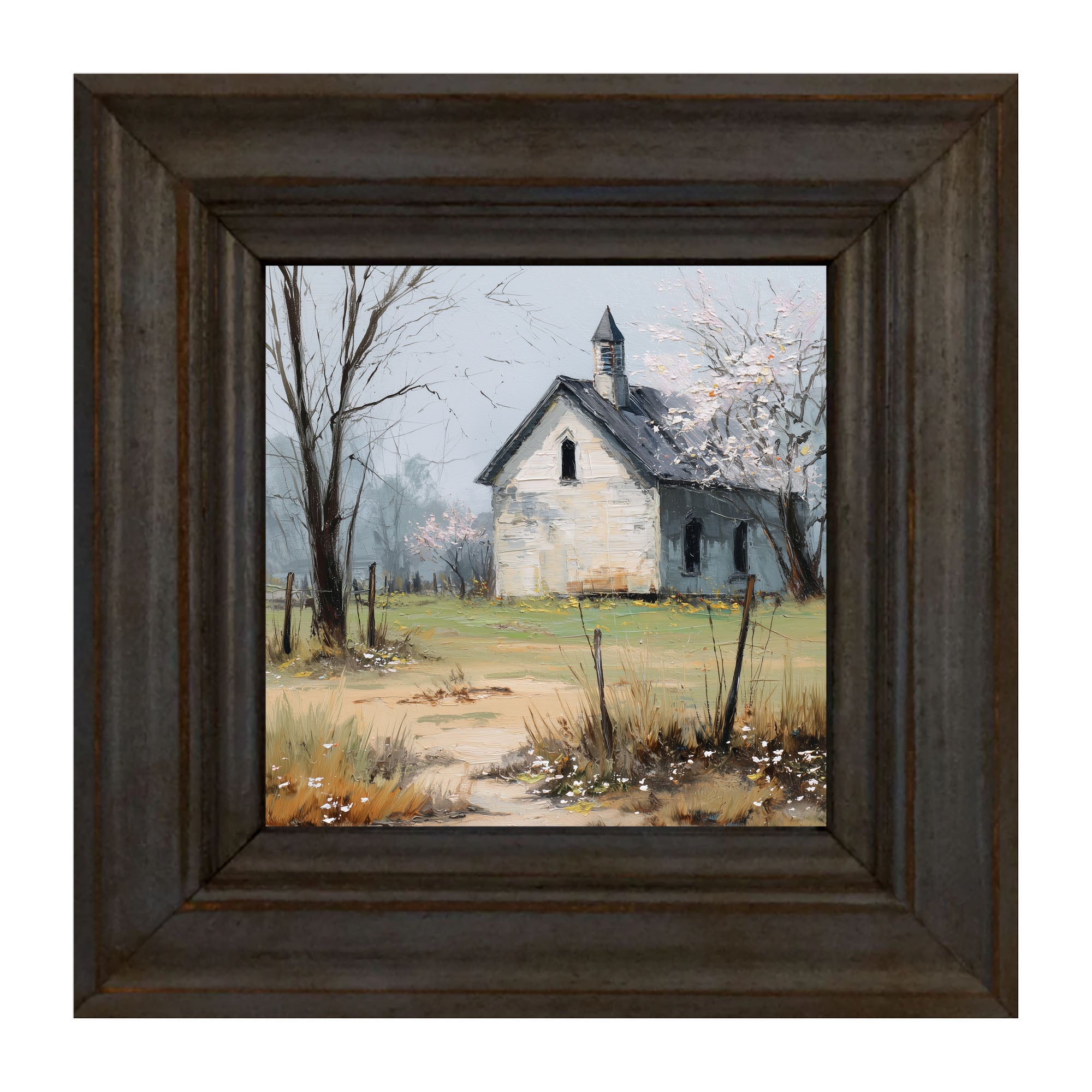Country Church in Autumn