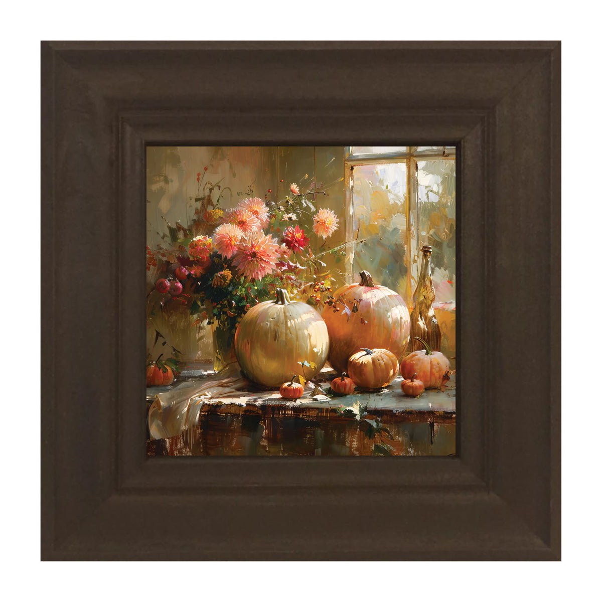 Farm Window Pumpkins