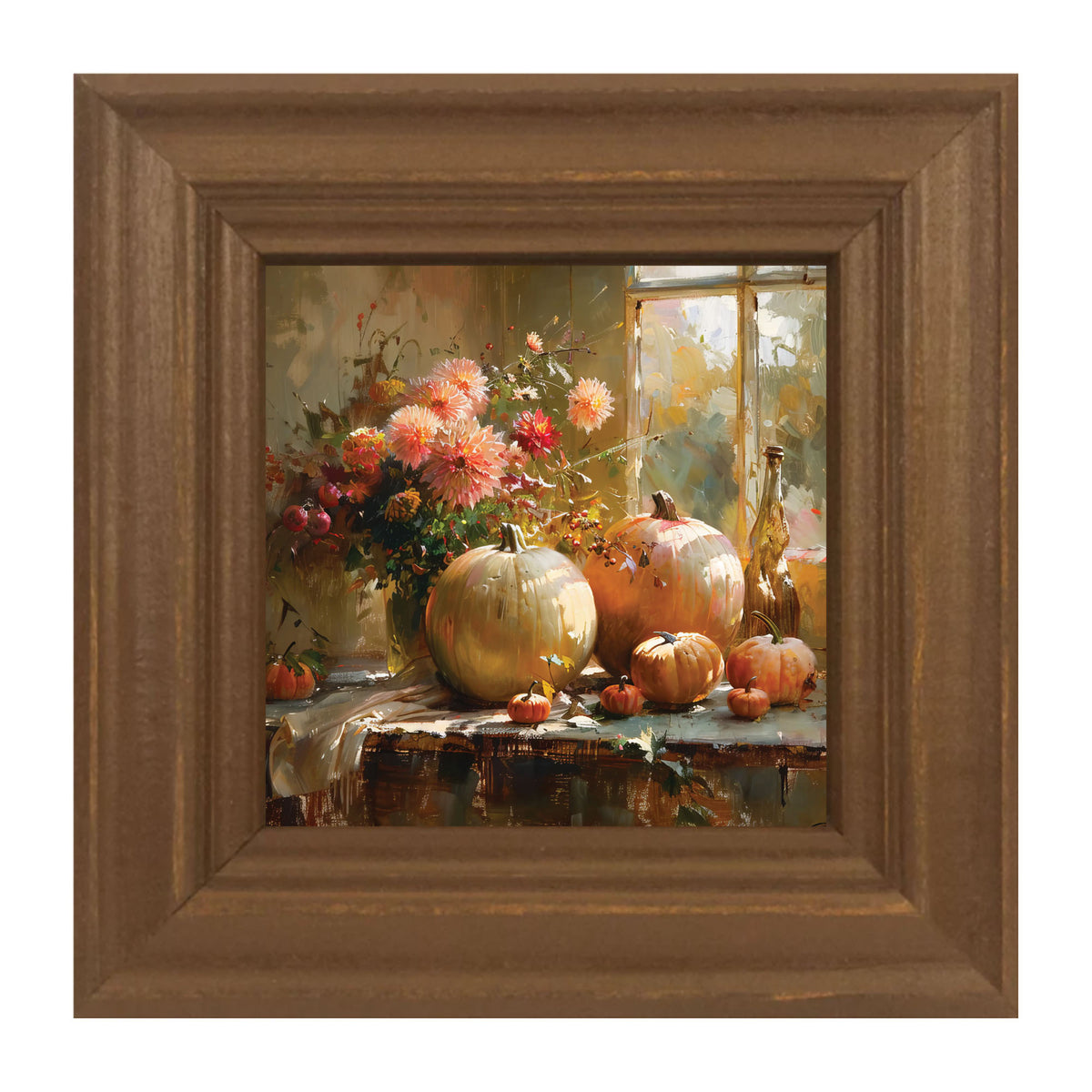 Farm Window Pumpkins