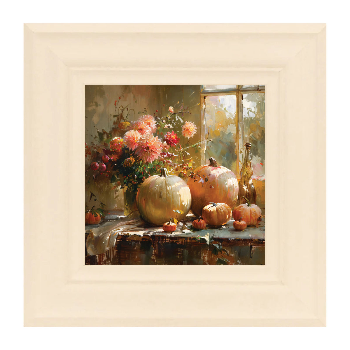 Farm Window Pumpkins