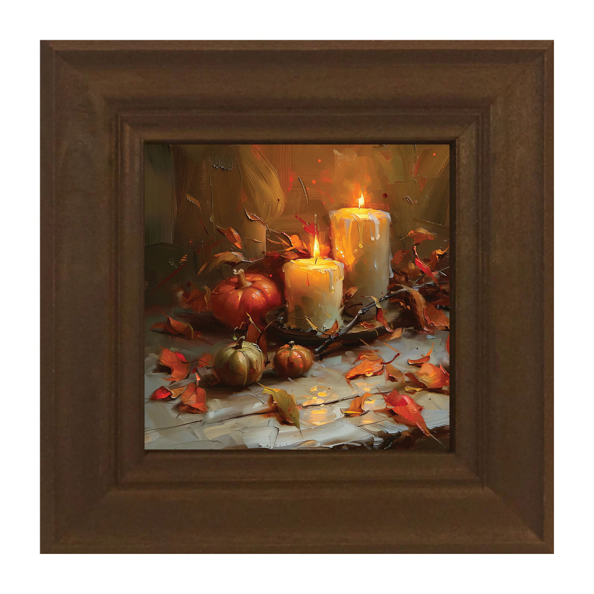 Candles and Pumpkins