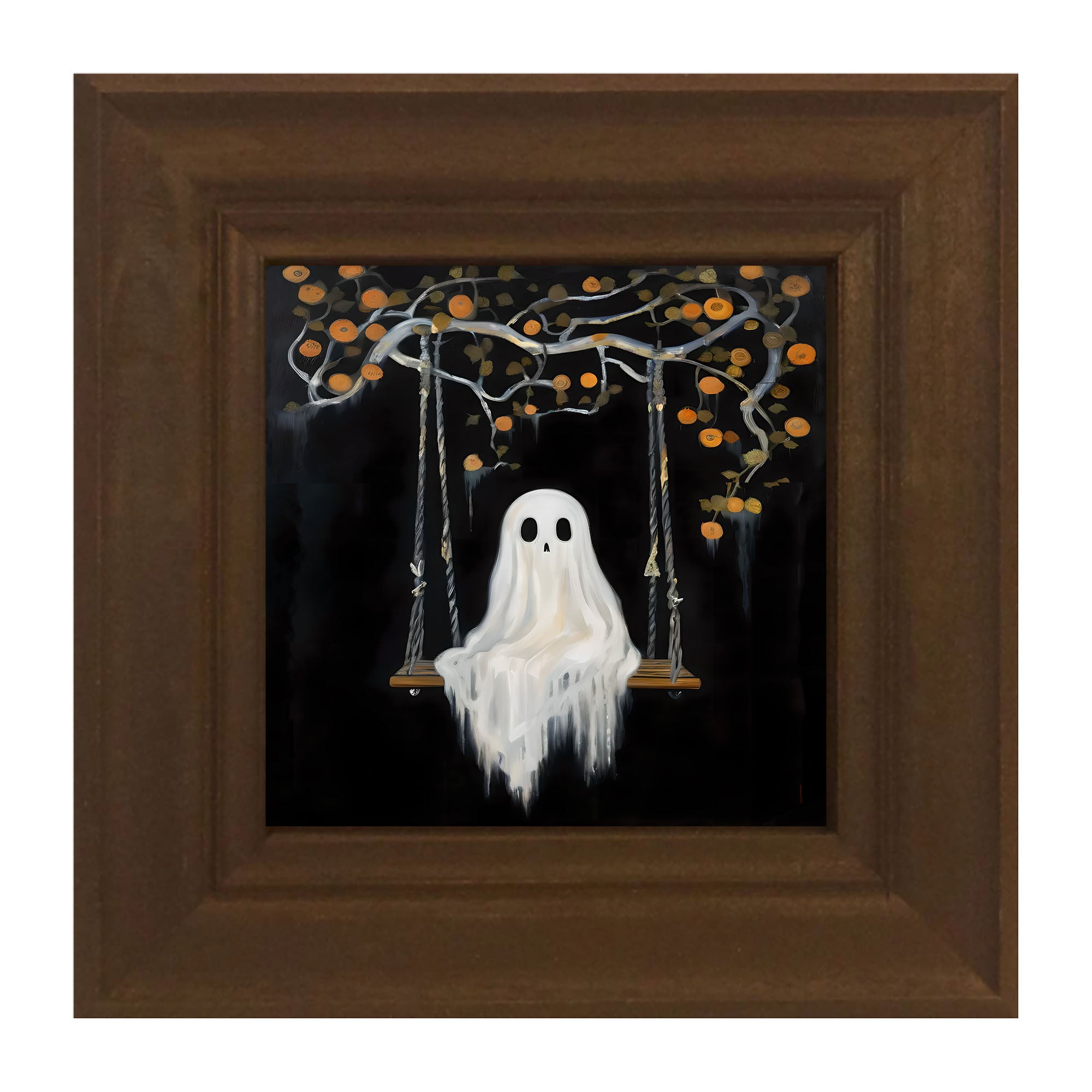 Ghost on a swing