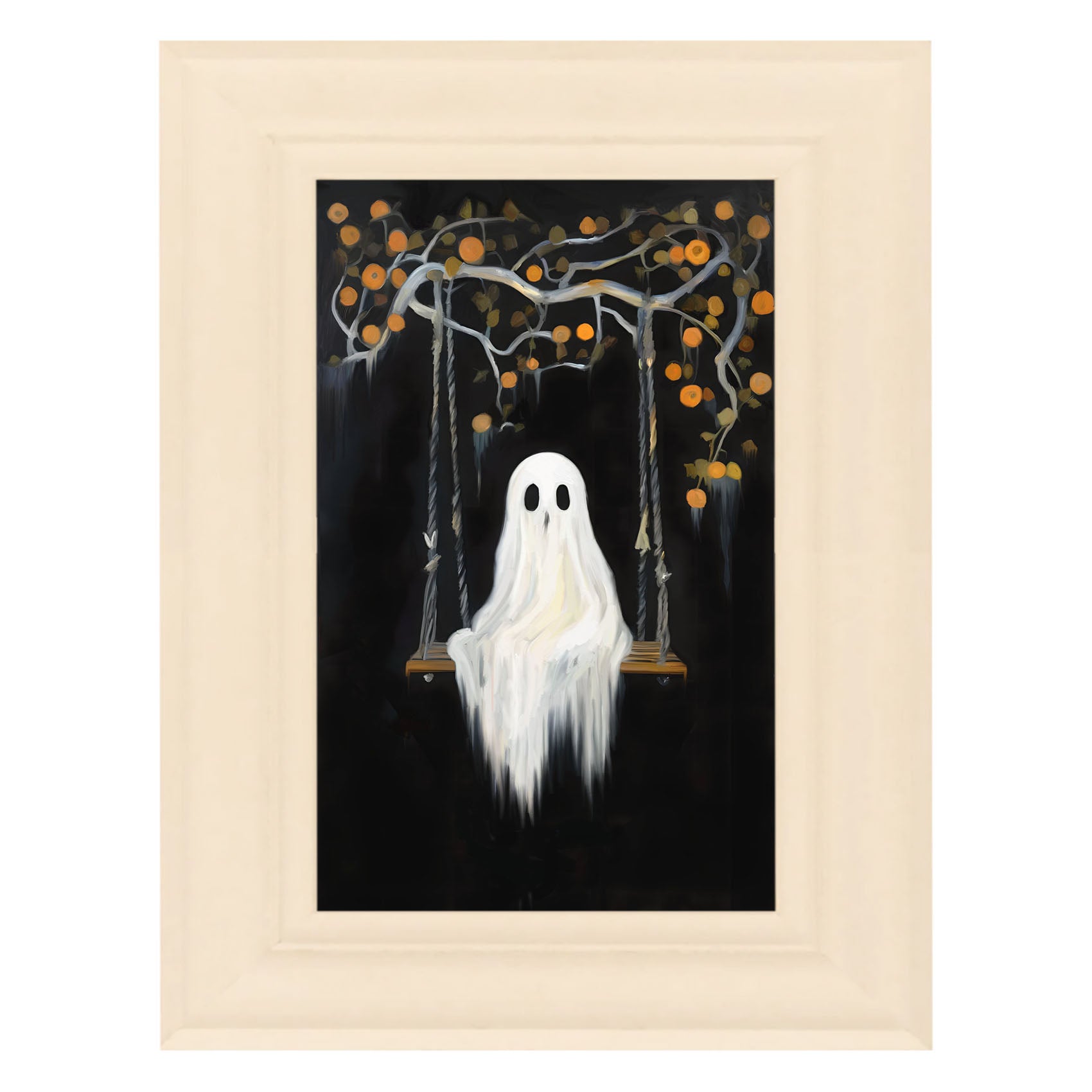 Ghost on a swing