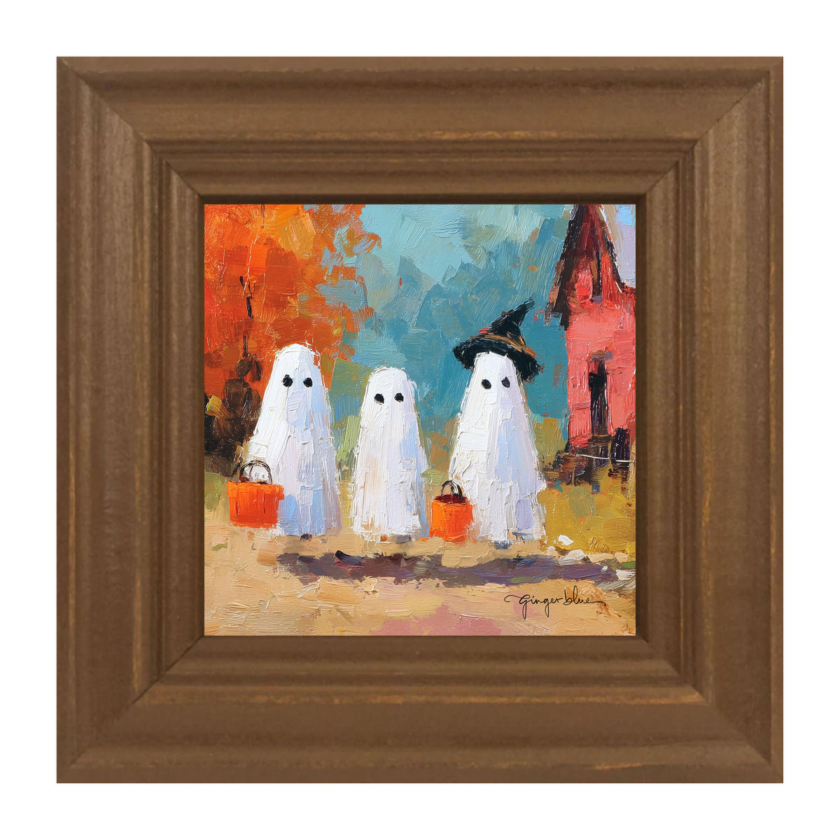Ghosts Trick or Treating in the Country