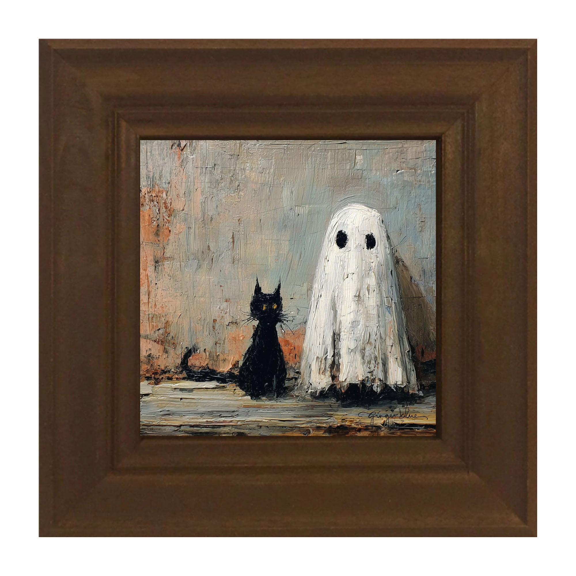Black Cat and Ghost