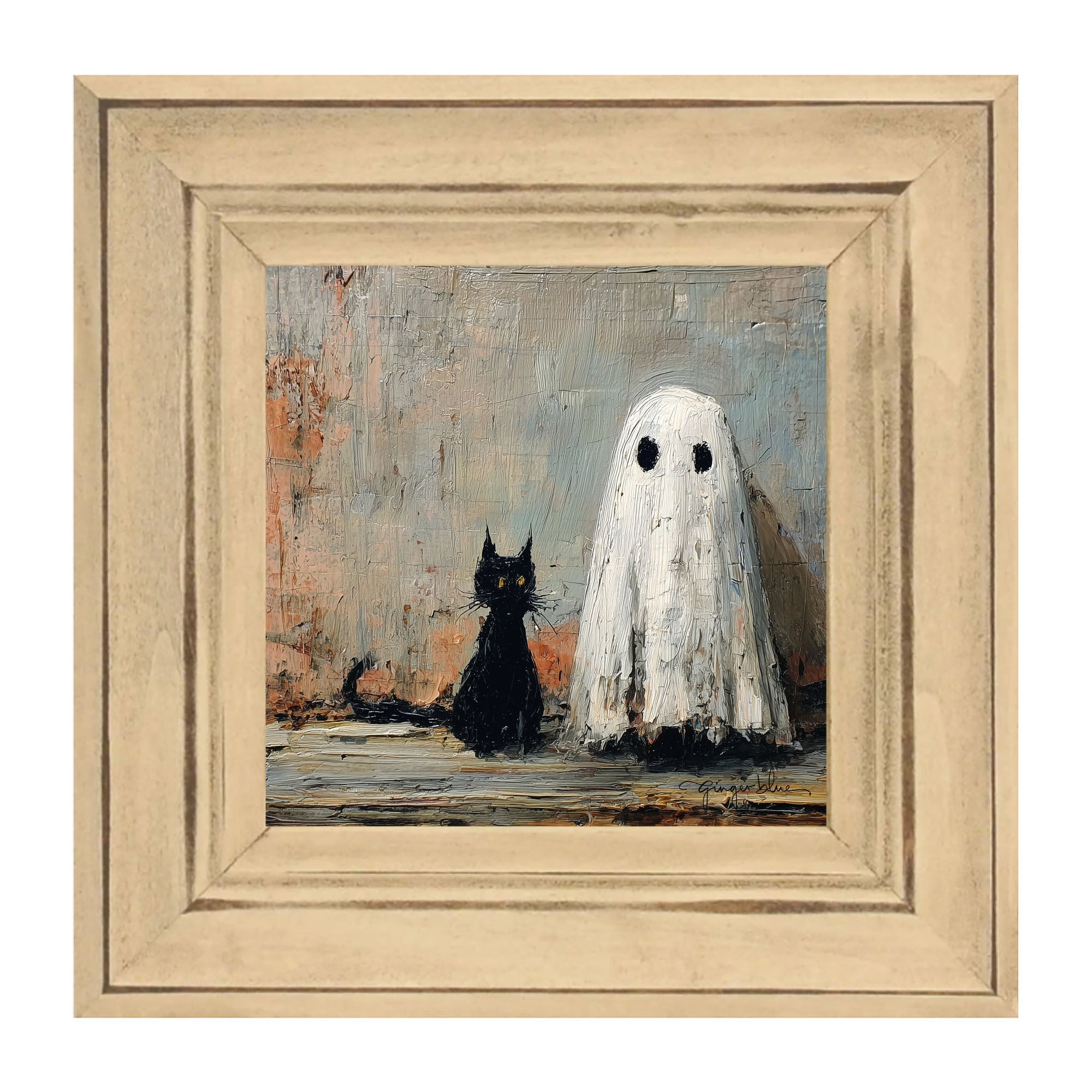 Black Cat and Ghost