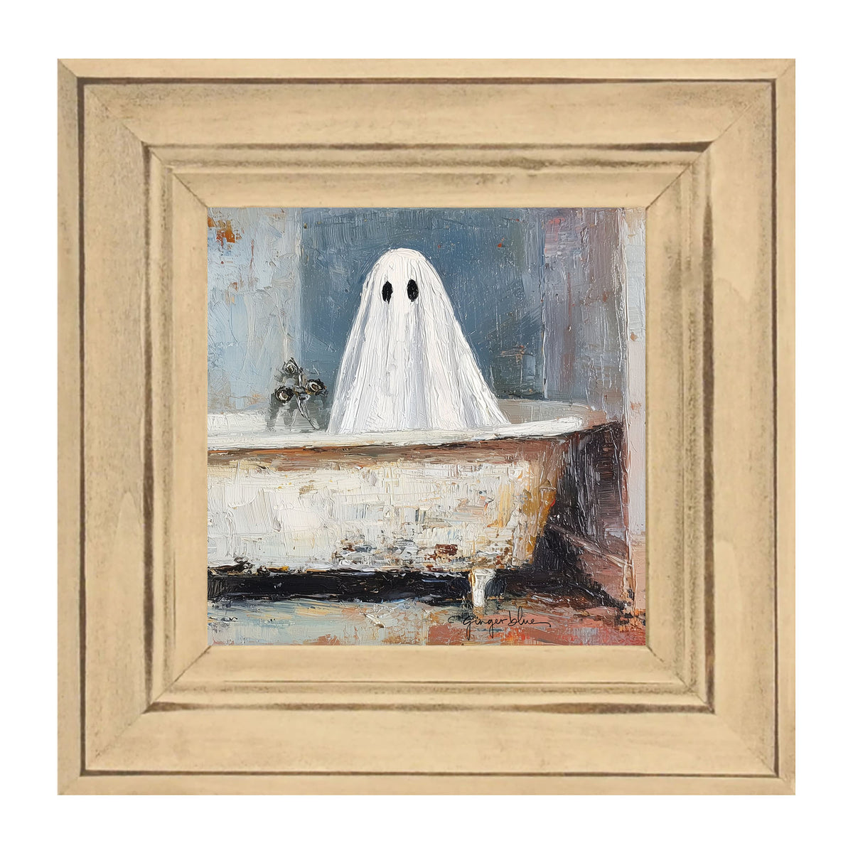 Ghost taking a Bath