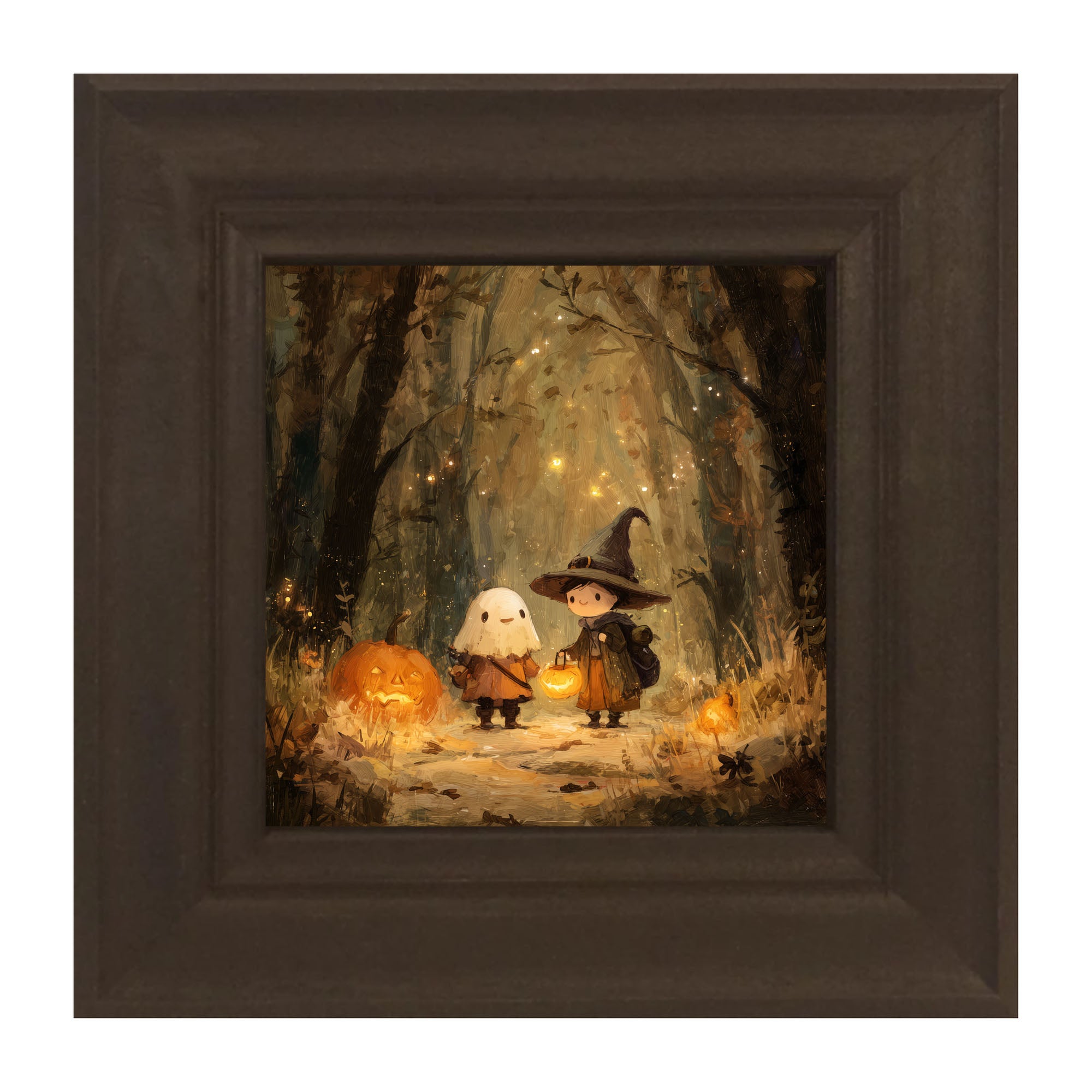 Halloween Friends - Ghost and Witch