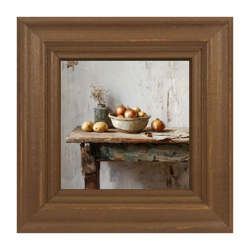 Sideboard Still Life - Bowl of Onions