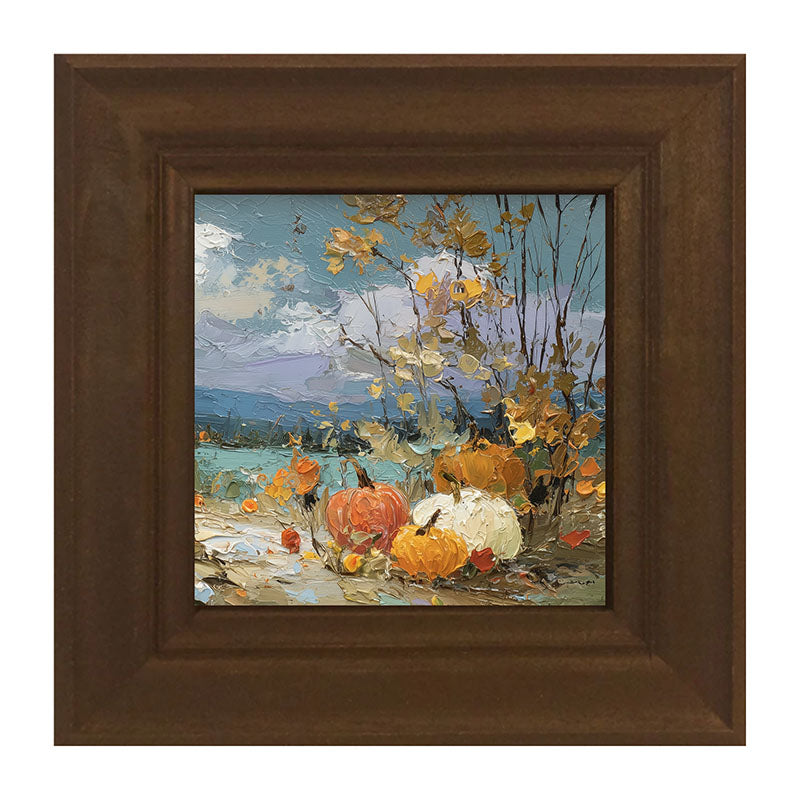 Pumpkin Country - Small Pumpkins along Path