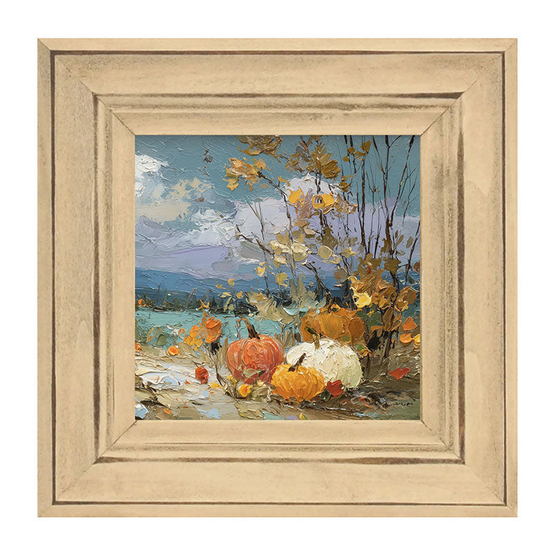 Pumpkin Country - Small Pumpkins along Path