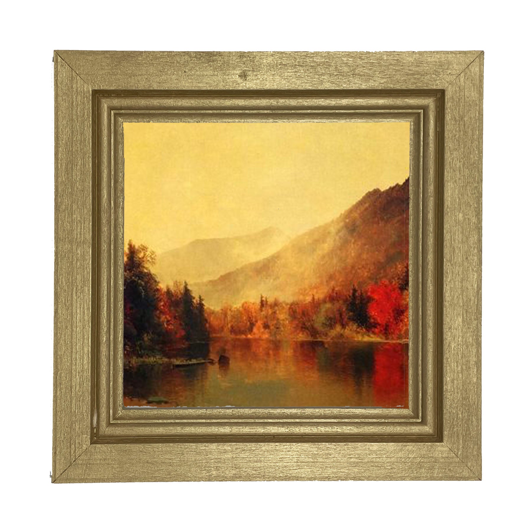 Autumn Lake - Framed Art