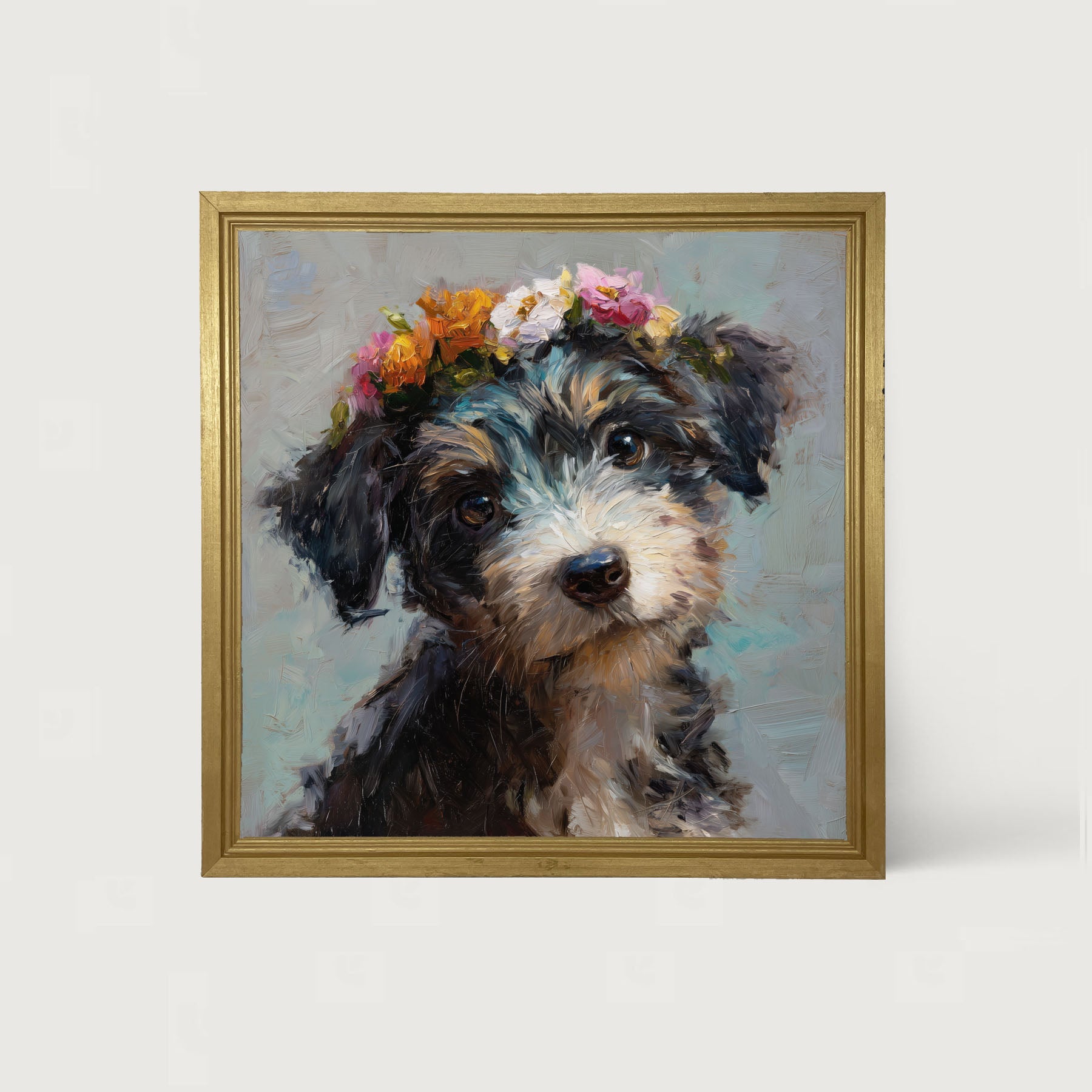 Spring Season Dog