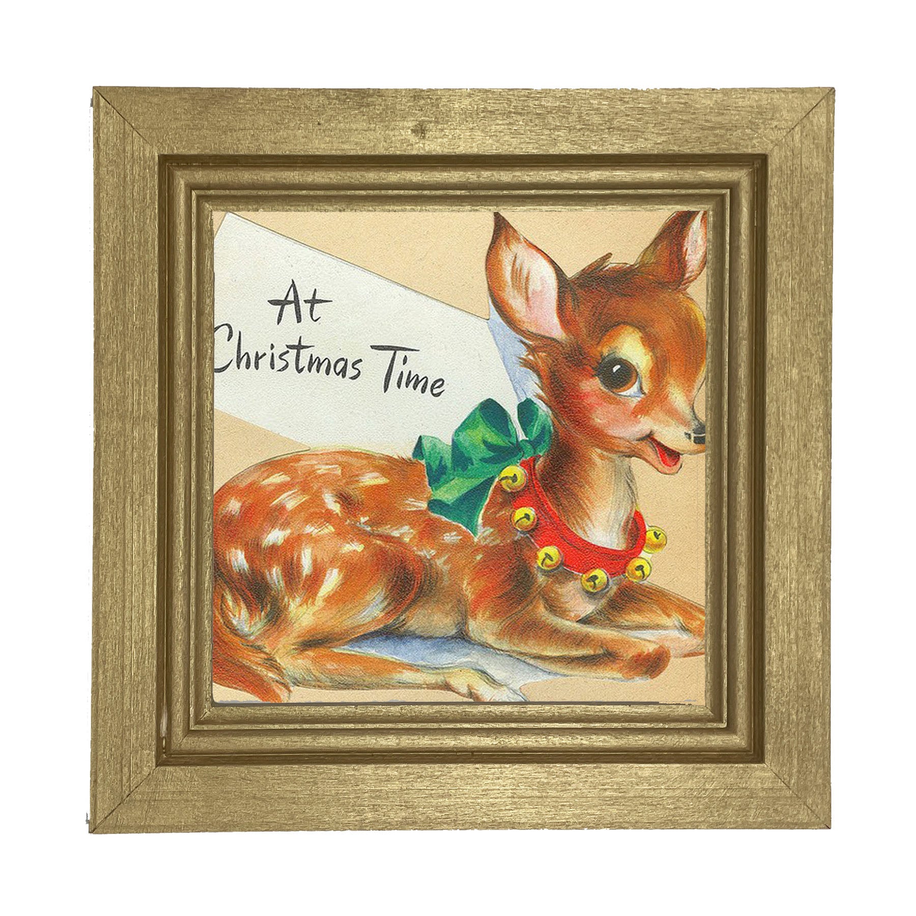 At Christmas time - Framed art
