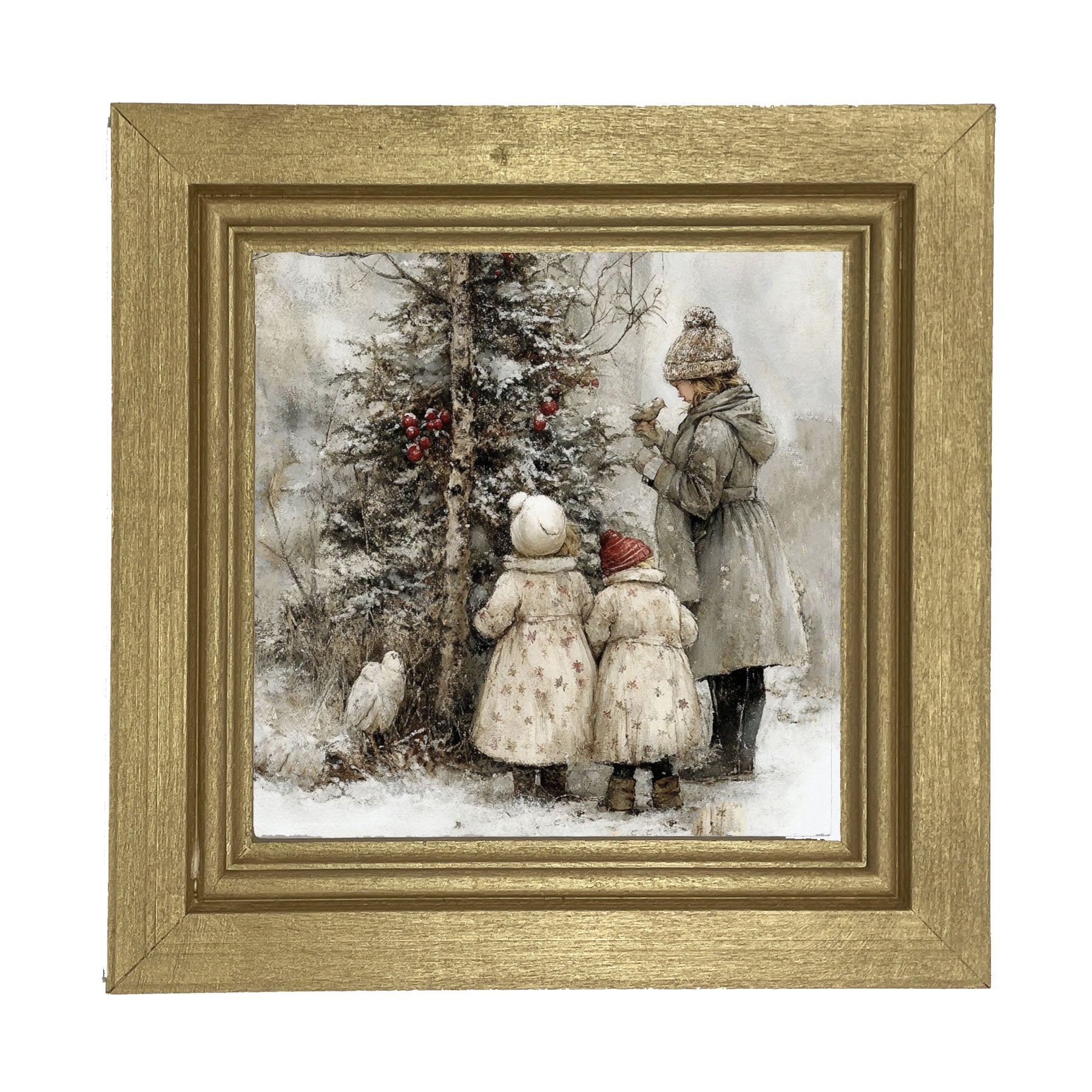 Winter's Children - Framed Art