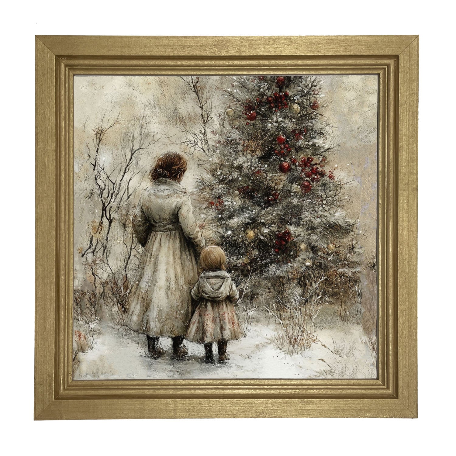A Walk in Winter - Framed Art