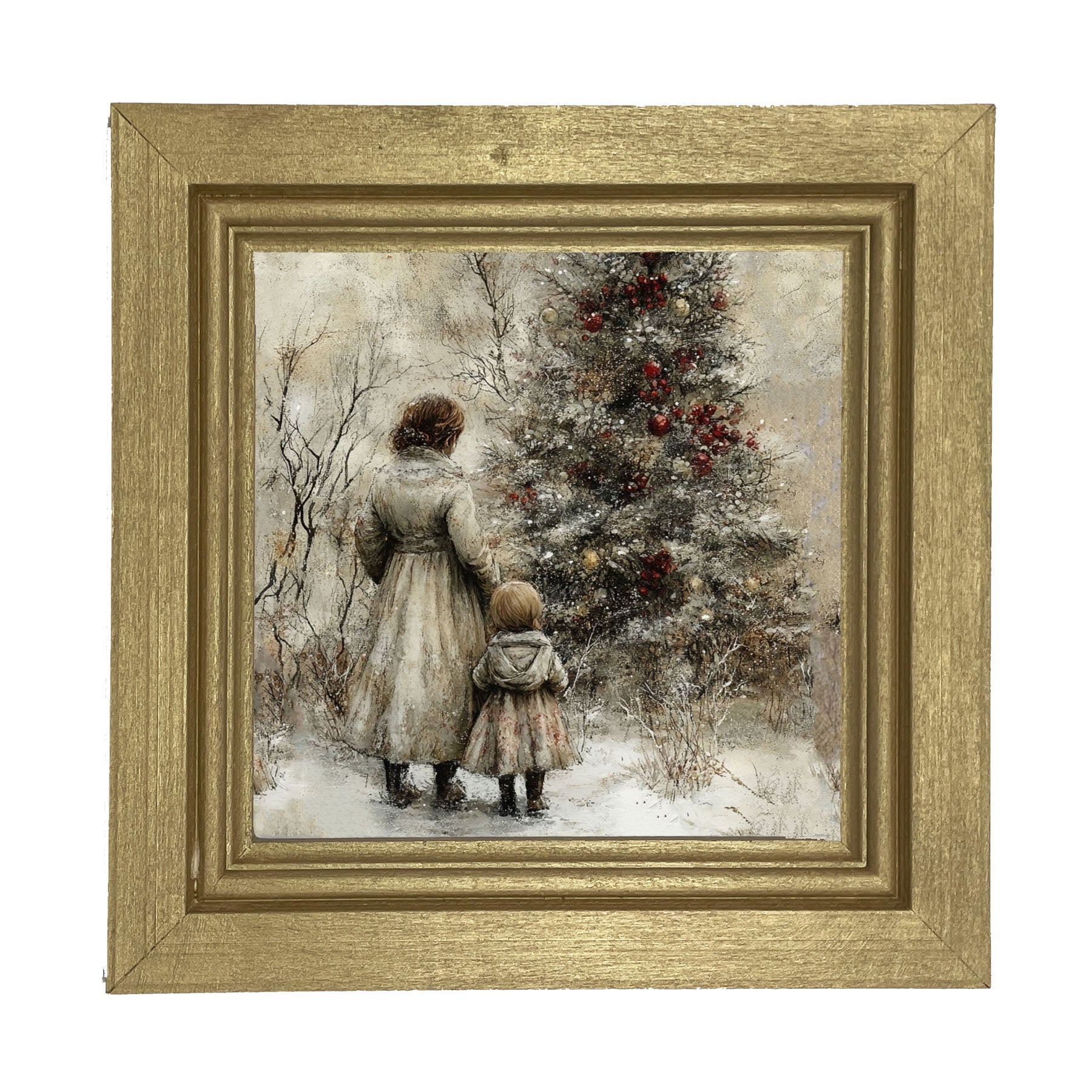 A Walk in Winter - Framed Art