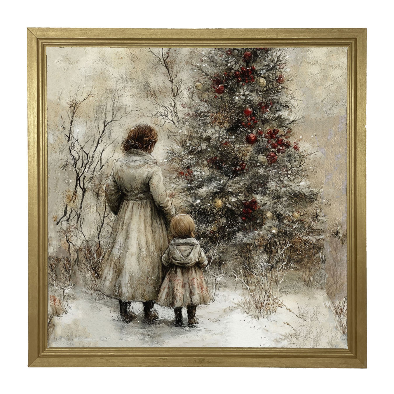 A Walk in Winter - Framed Art