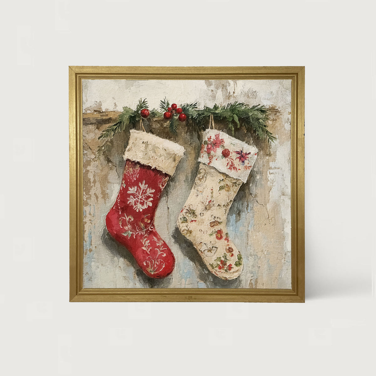 Red and White Stockings