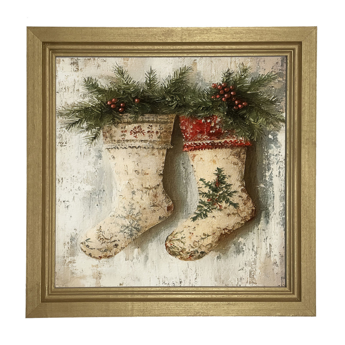 White Stockings - Framed art