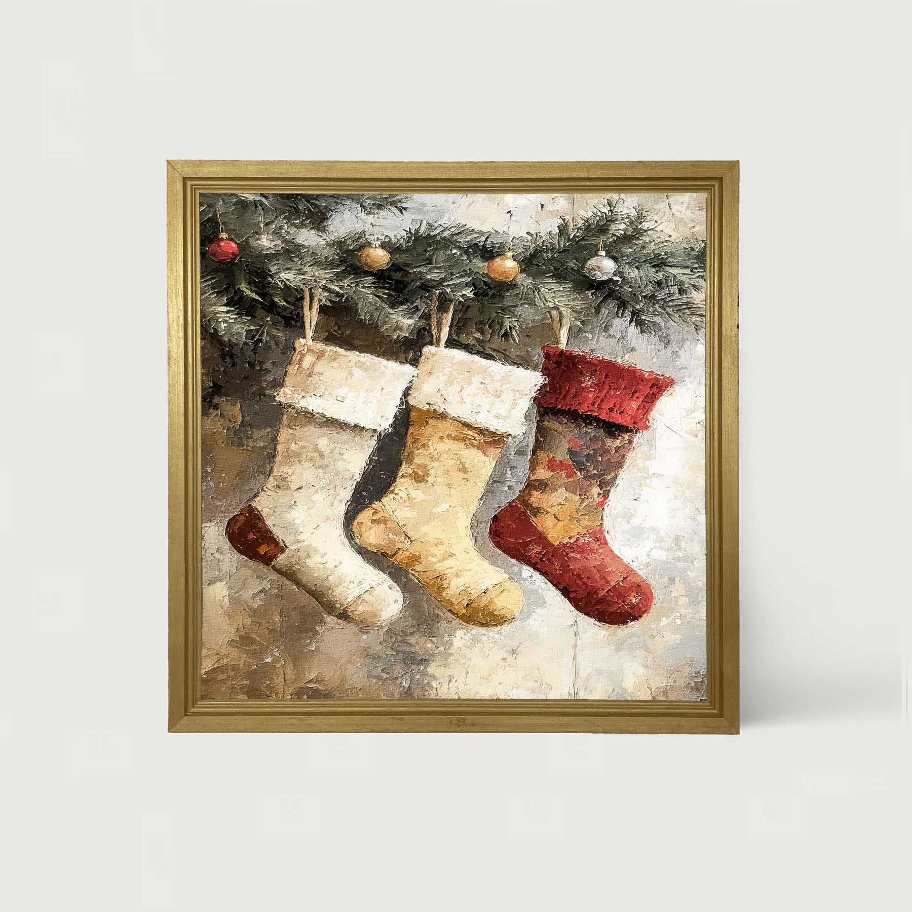 Stockings with Ornaments