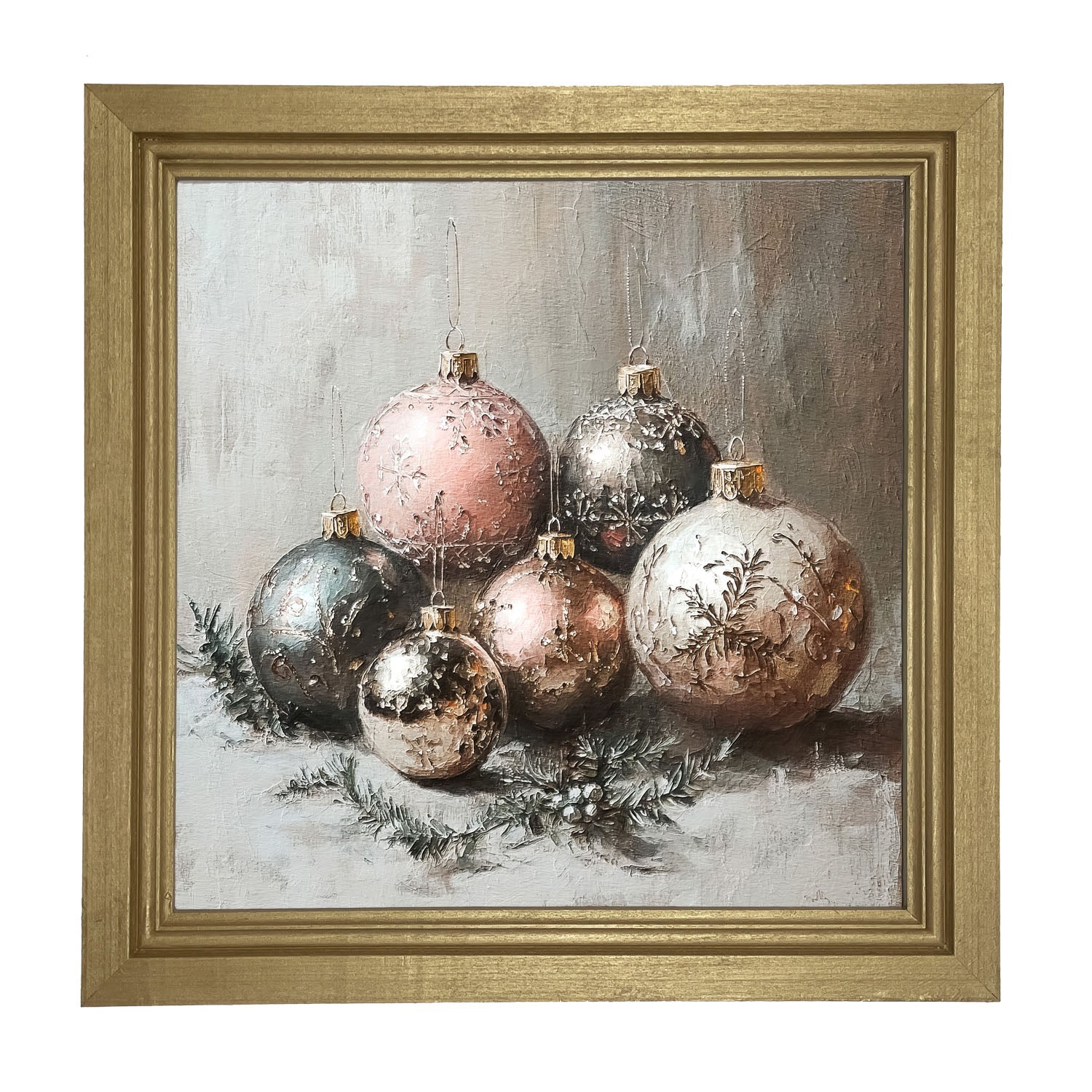 Group of Ornaments - Framed art