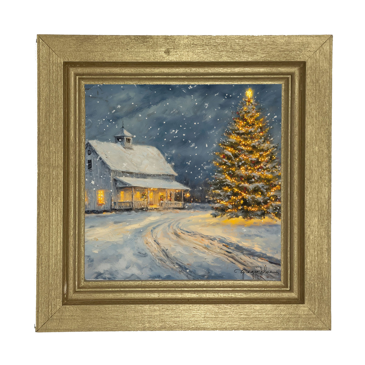 Christmas in the Country - Framed Art