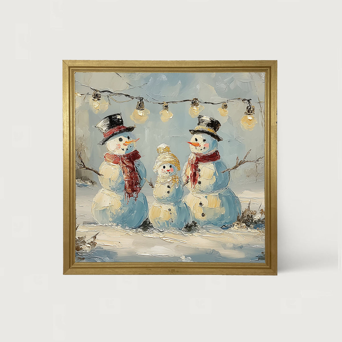 Three Snowmen