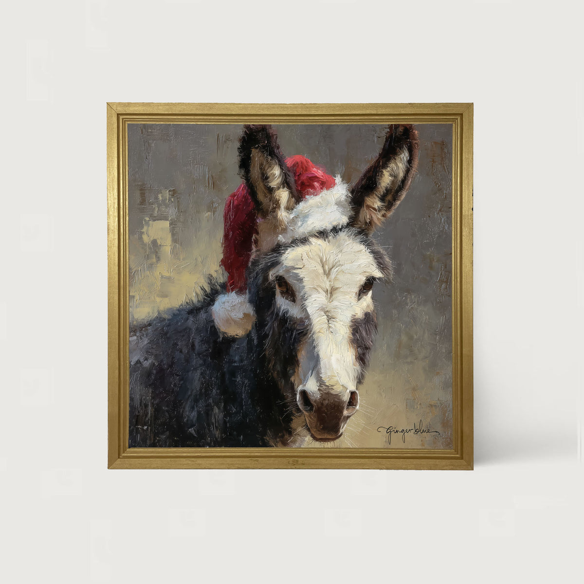 Santa Hat Donkey