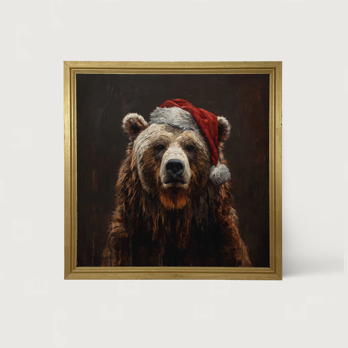Santa Hat Bear