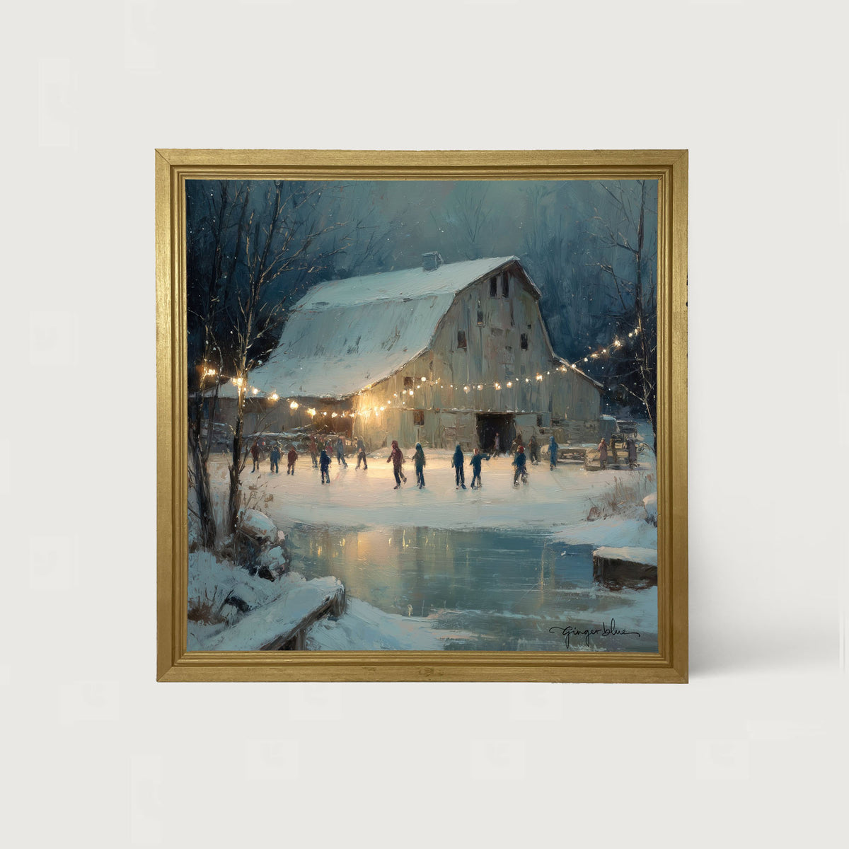 Winter Gathering at the Barn