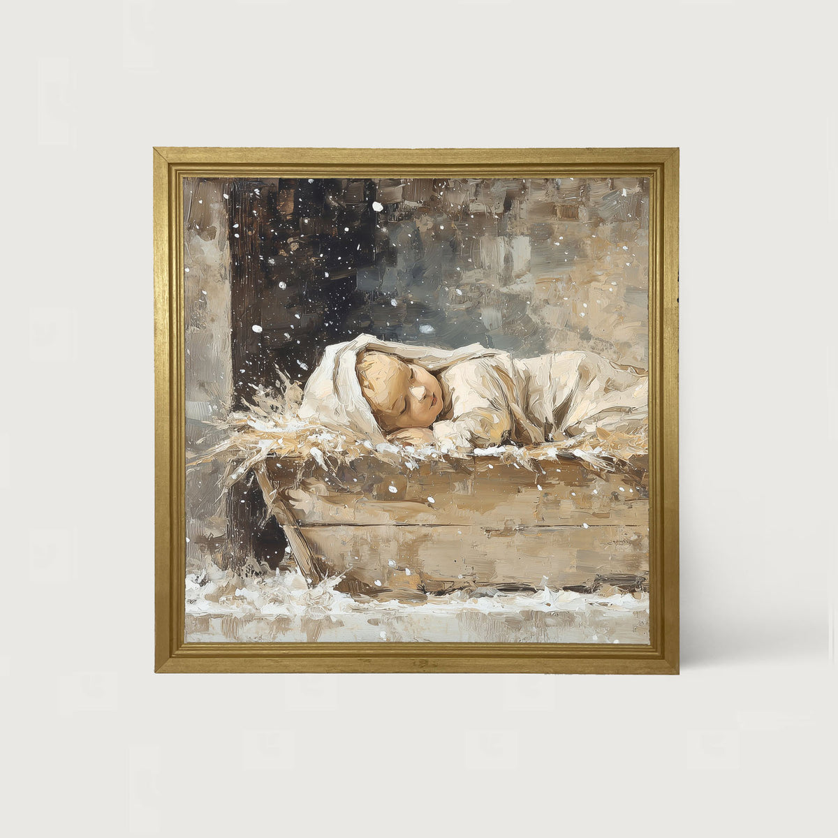 Baby Jesus Sleeping