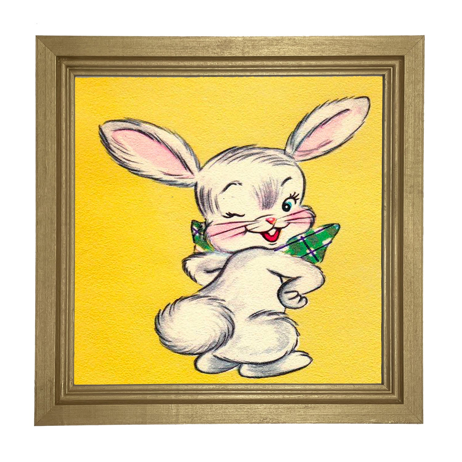 Cotton Tail - Framed art
