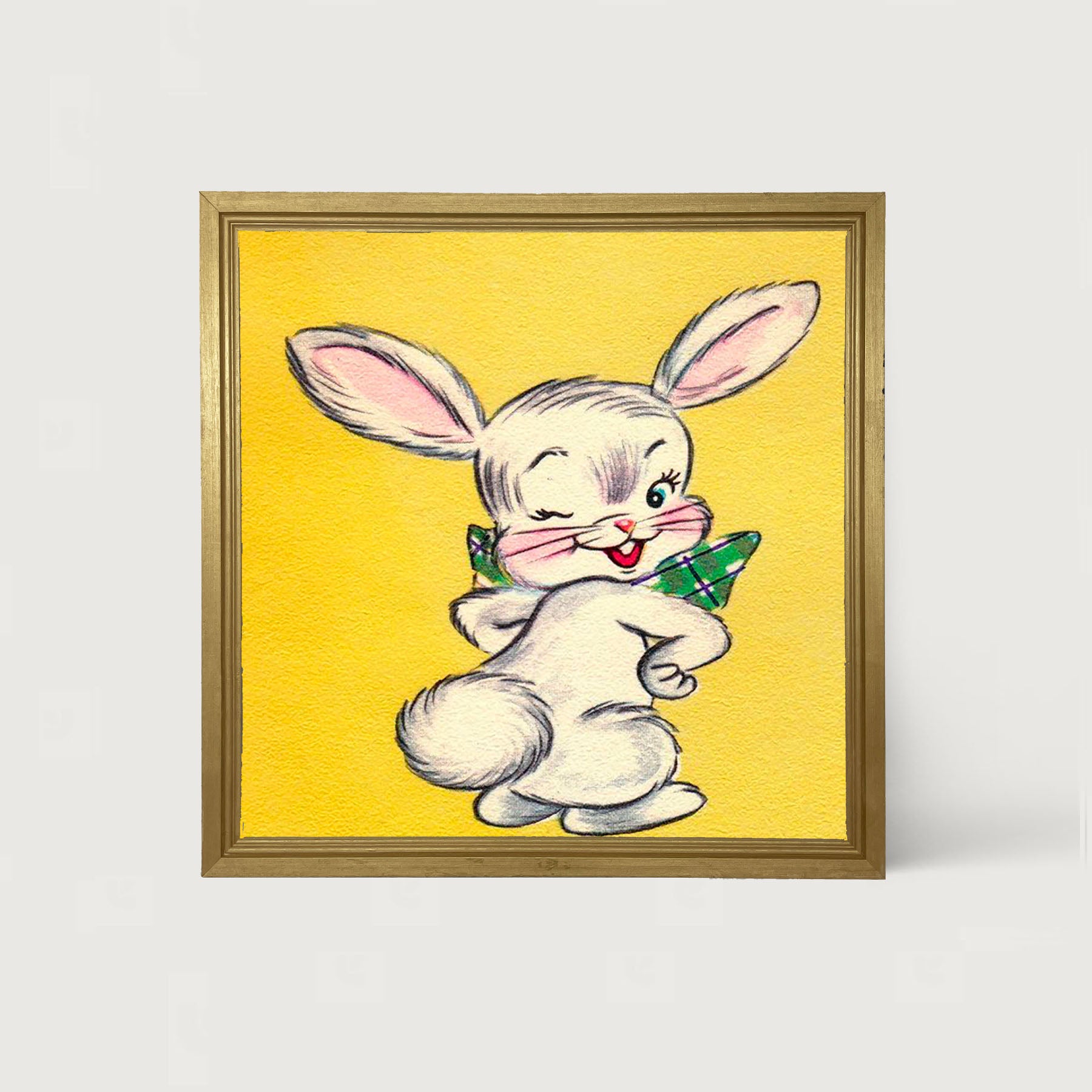 Cotton Tail - Framed art