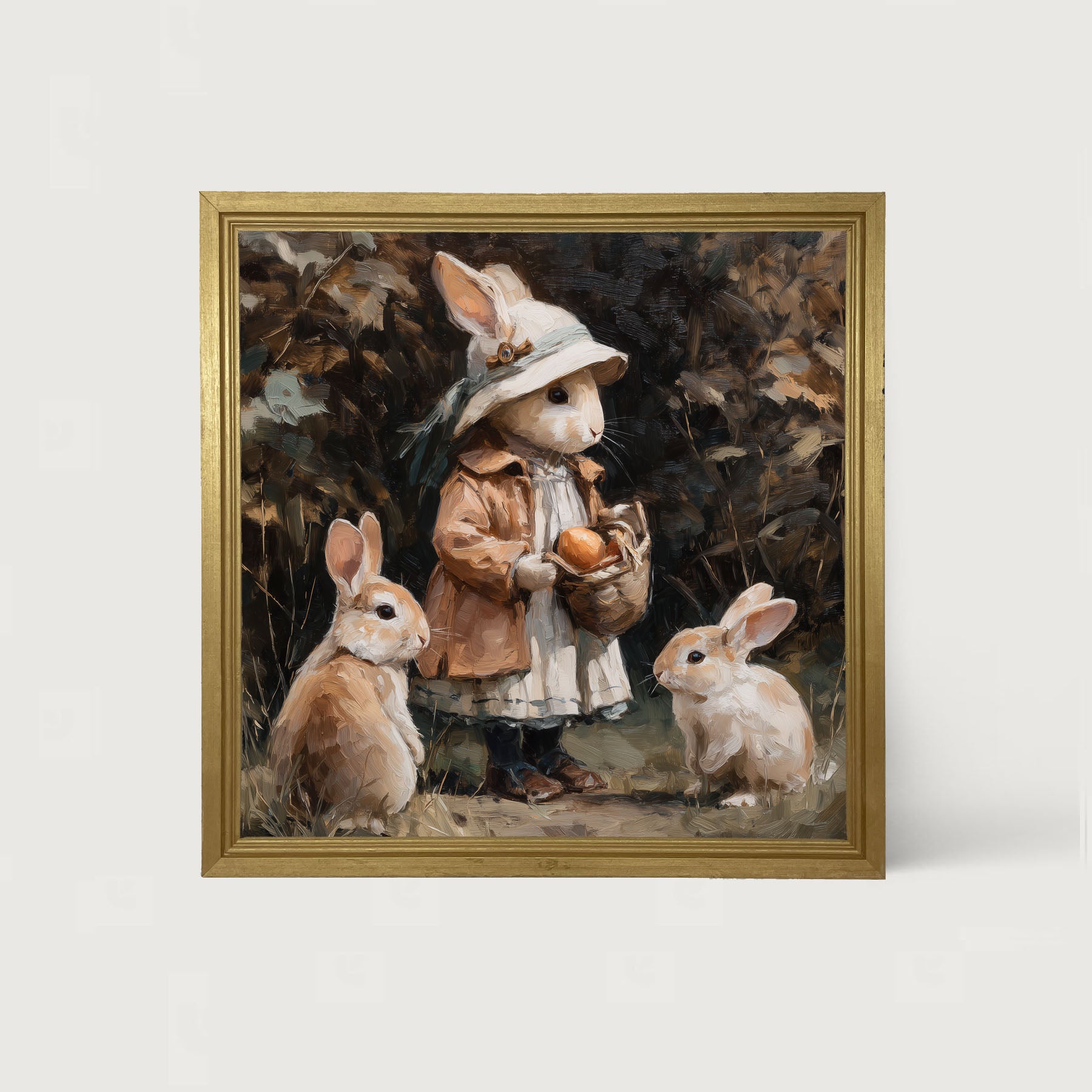 Country Friends - Edith and Some Bunnies