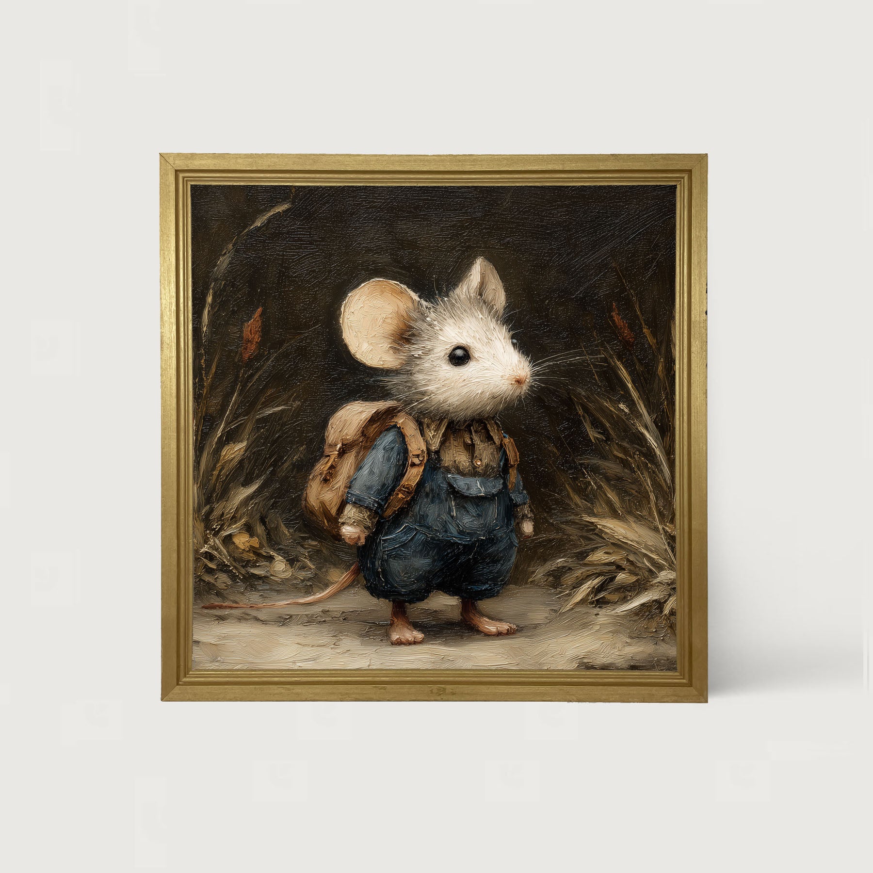 Country Friends - Harvey - Framed Art