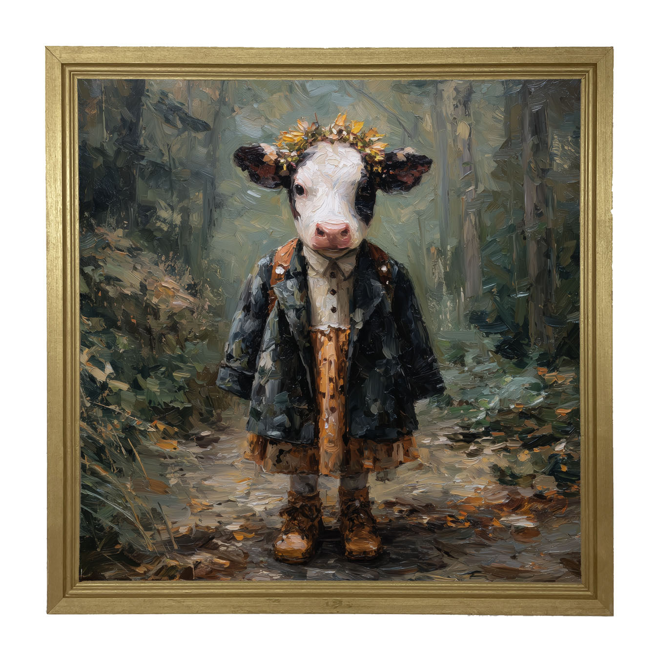 Country Friends - Dottie - Framed Art