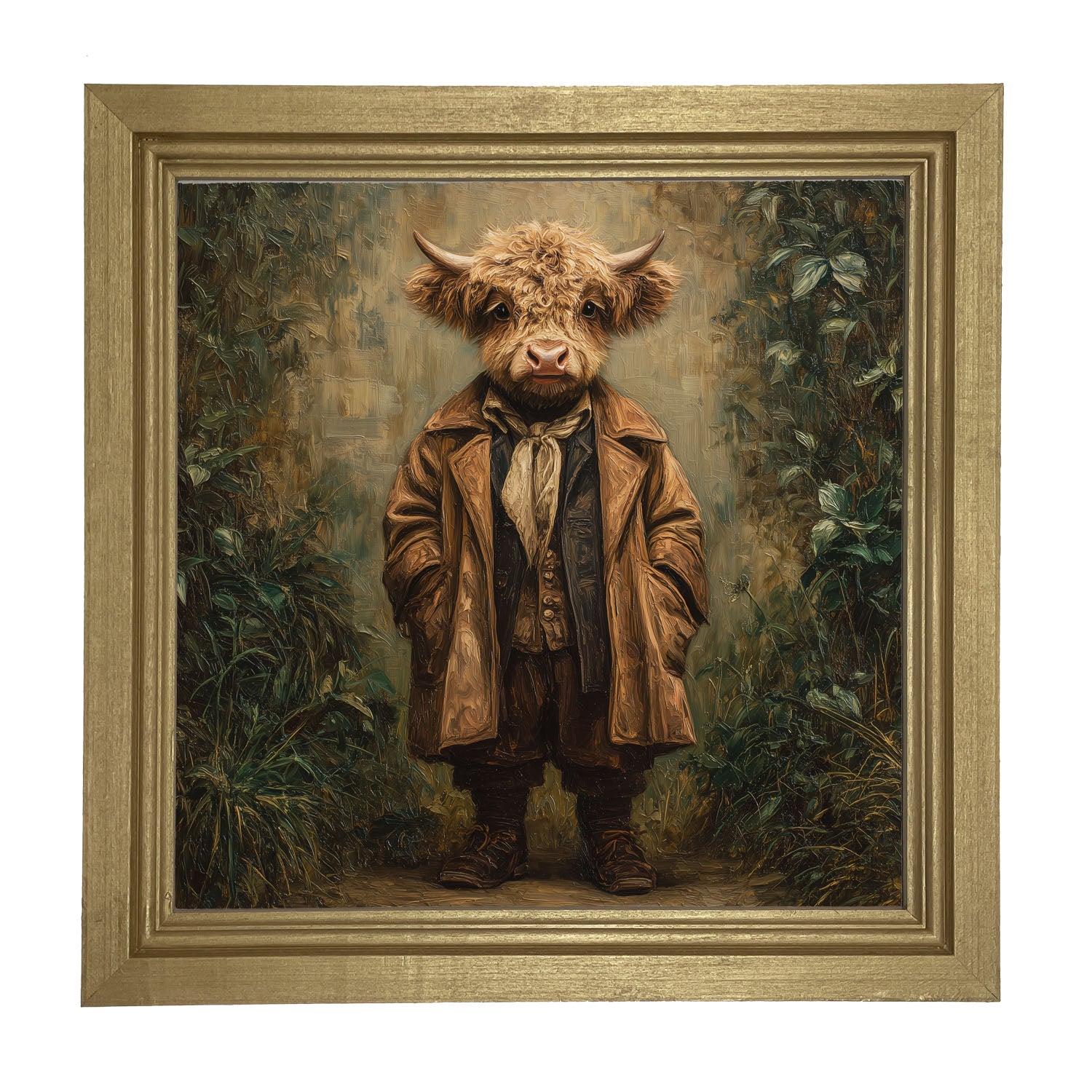 Country Friends - Theodore - Framed Art