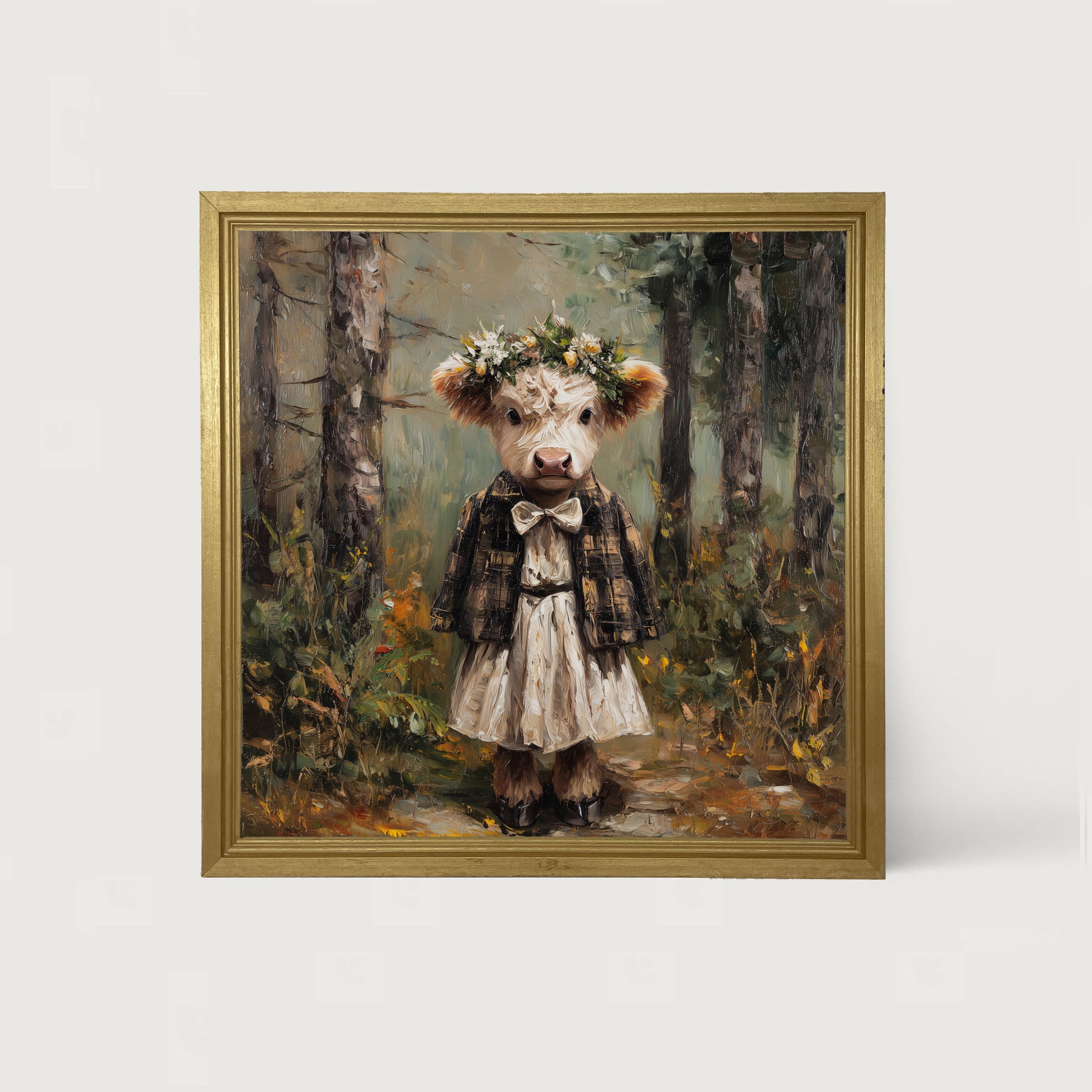 Country Friends - Maggie - Framed Art