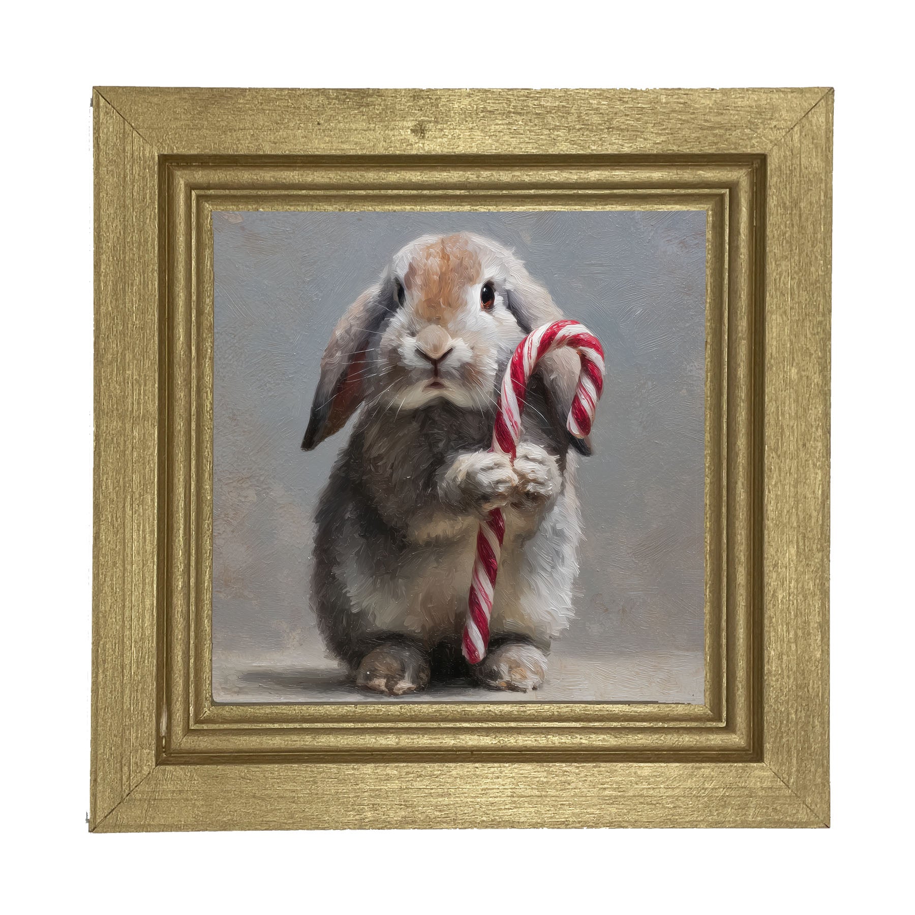 Holiday Bunny - Christmas - Framed Art