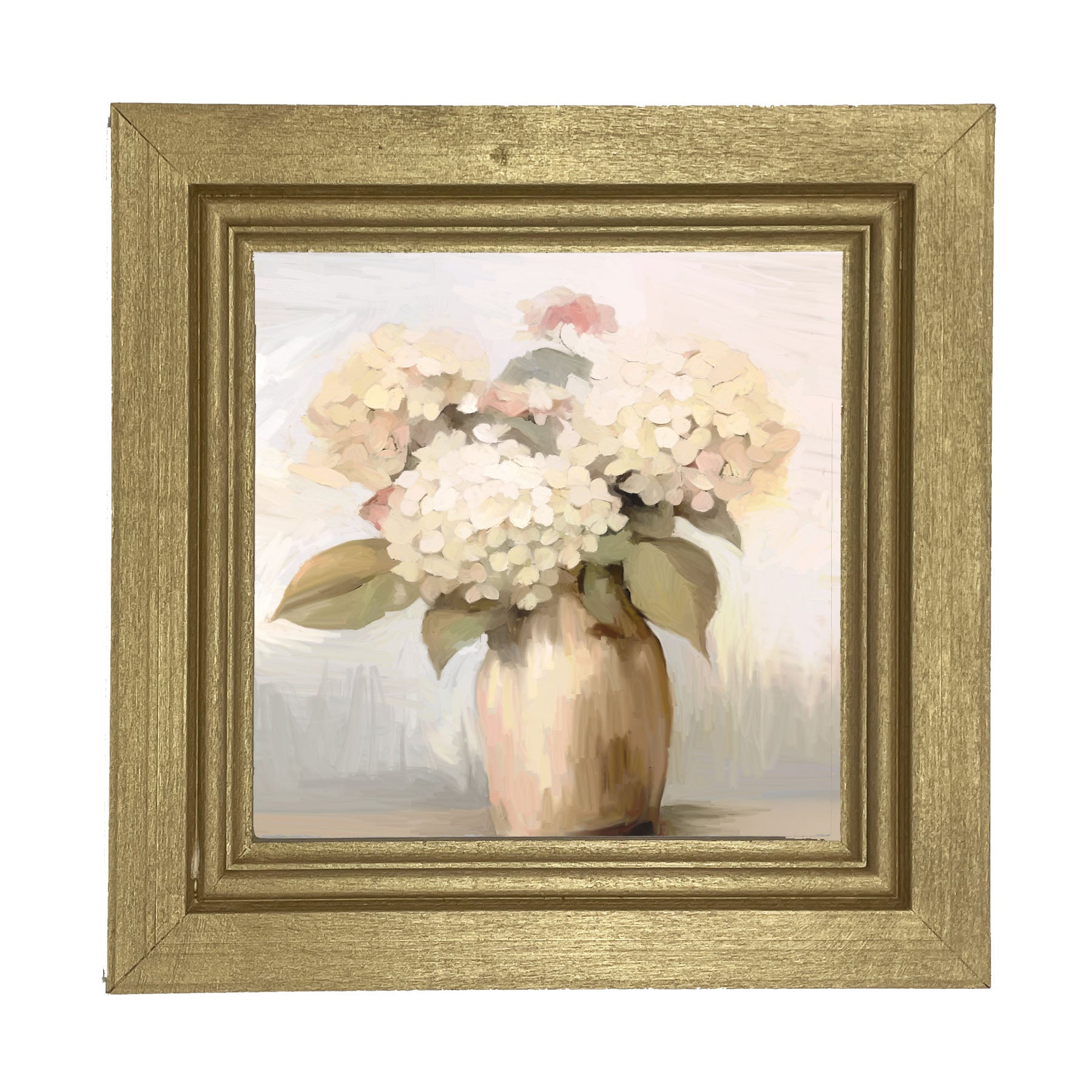 Bouquet of Hydrangeas - Framed art