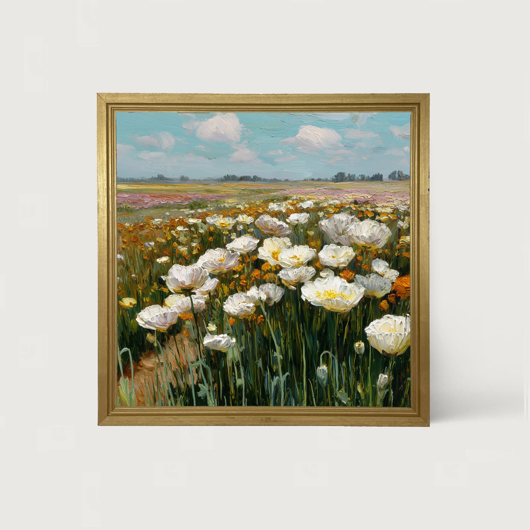 Country Fields of Wildflowers